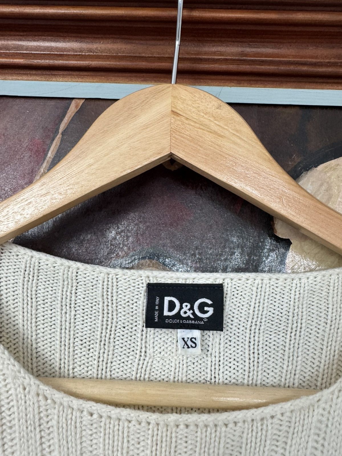 Dolce & Gabbana Rare Dolce&Gabbana Y2k Vintage Knit Sweater Luxury Size XS / US 0-2 / IT 36-38 - 4 Thumbnail