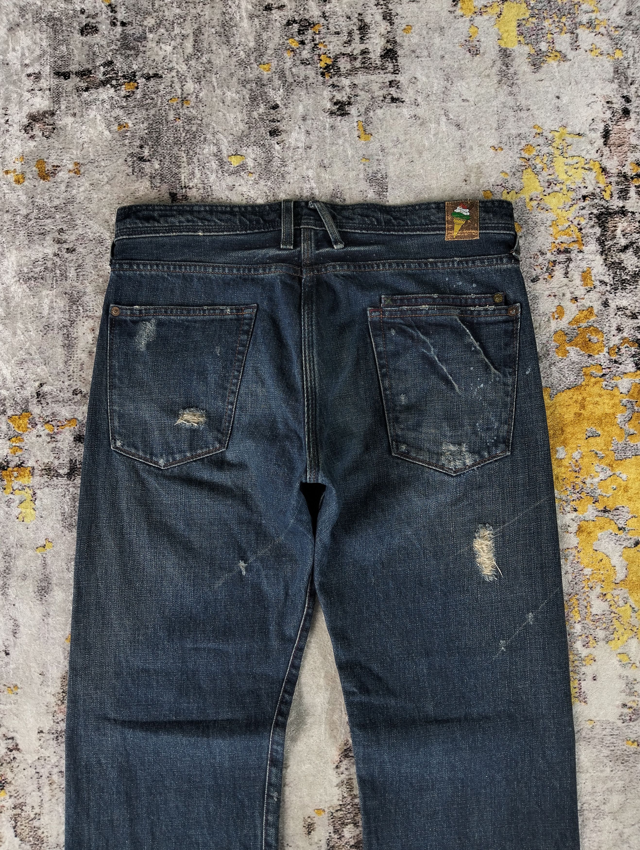Paul Smith Paul Smith Jeans Button Fly Paint Splatter Distressed Denim Size US 32 / EU 48 - 3 Thumbnail