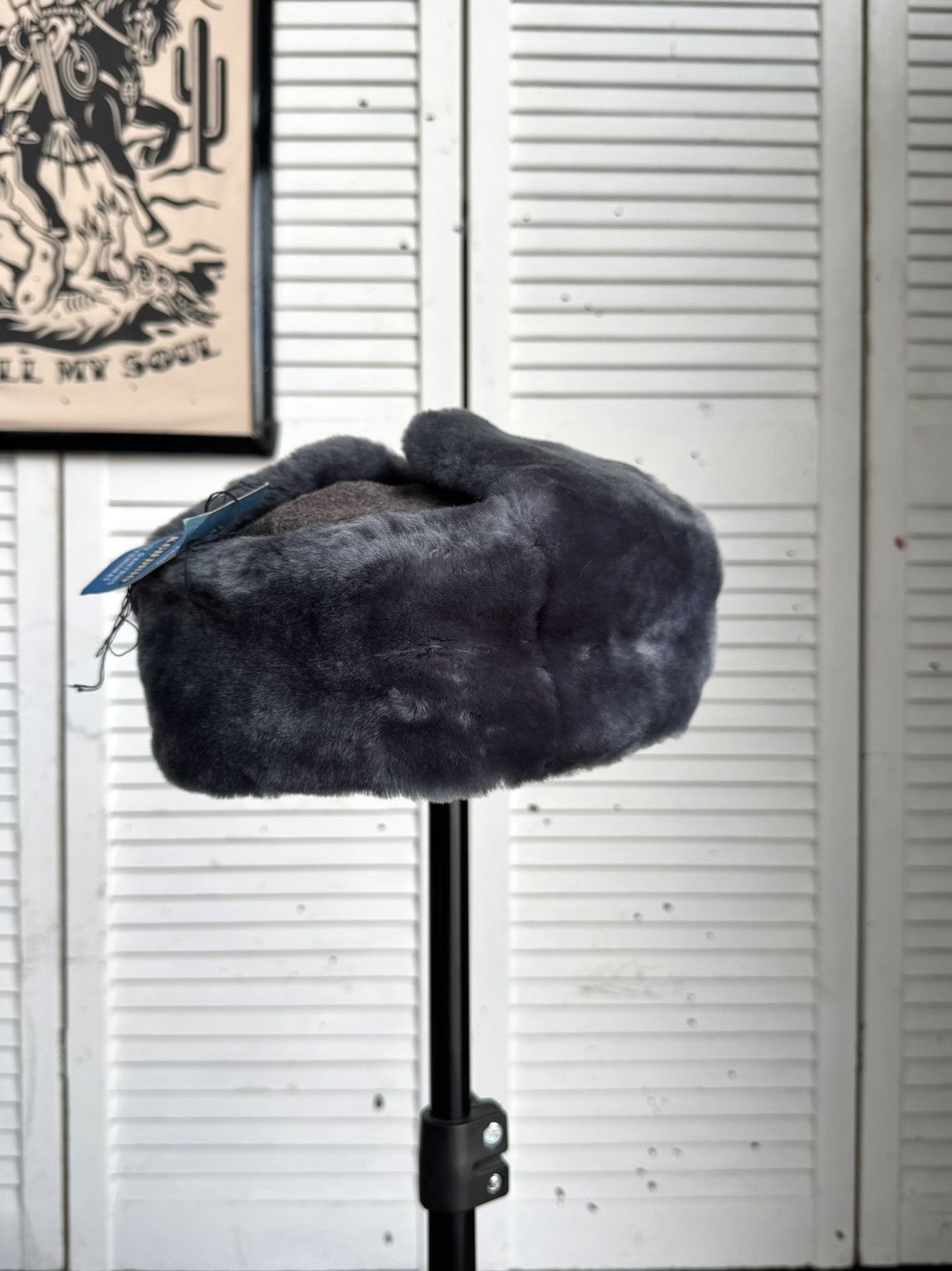 Vintage Vintage Soviet Kauno Ushanka Fur Hat 1977 Lithuania Size ONE SIZE - 10 Thumbnail
