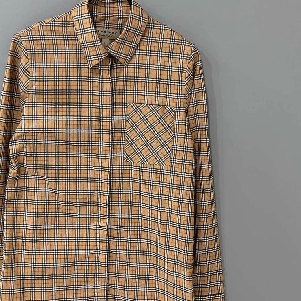 Burberry Burberry 99 New UK4 Check Shirt Size XS / US 0-2 / IT 36-38 - 2 Thumbnail