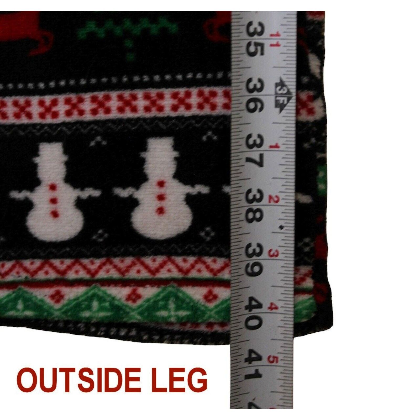Holiday Brand Christmas Pants • Snowmen • Snowflakes • Reindeer • Trees Size US 28 / EU 44 - 5 Thumbnail