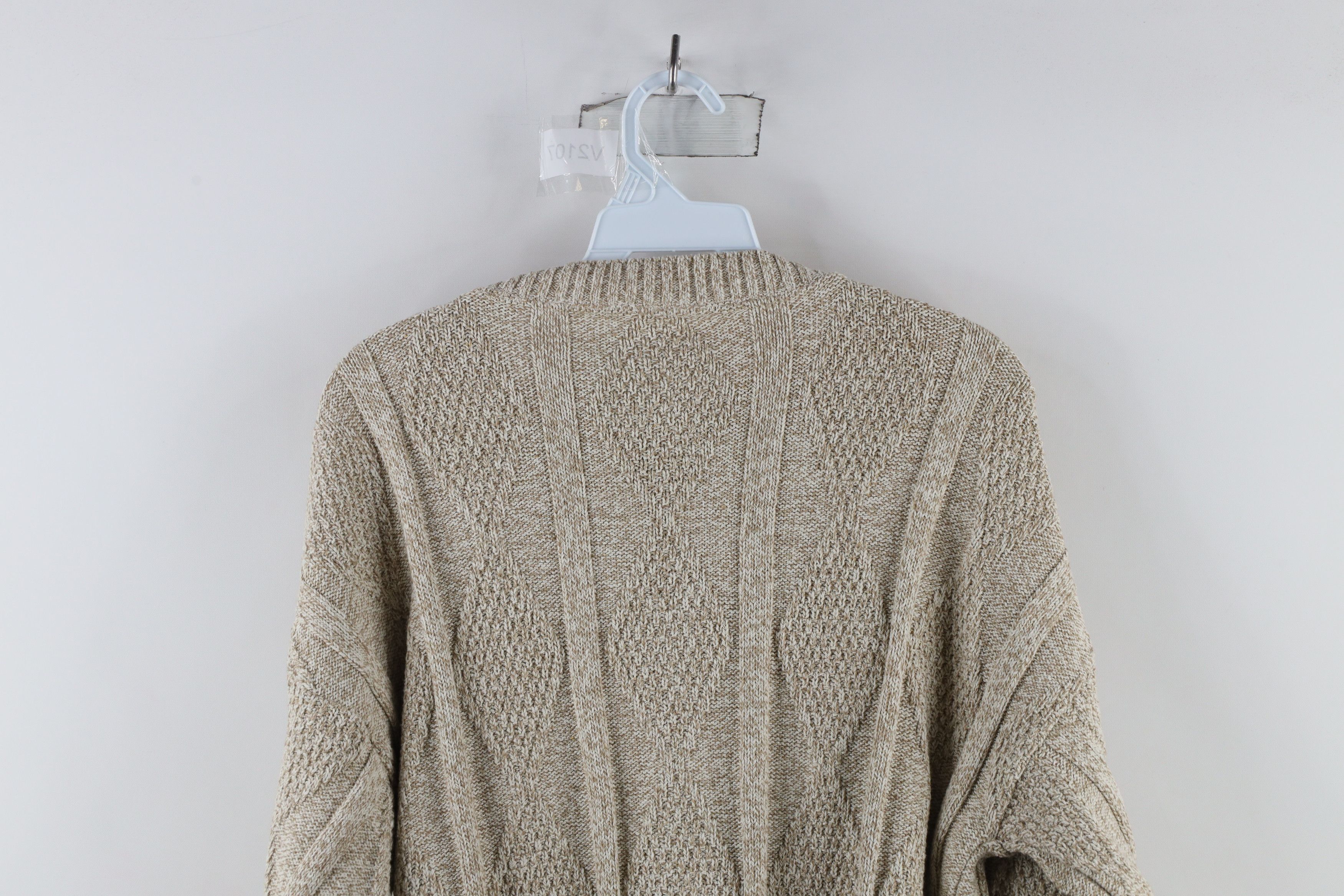 Vintage Vintage 90s Streetwear Striped Ribbed Knit Crewneck Sweater Size US M / EU 48-50 / 2 - 6 Thumbnail