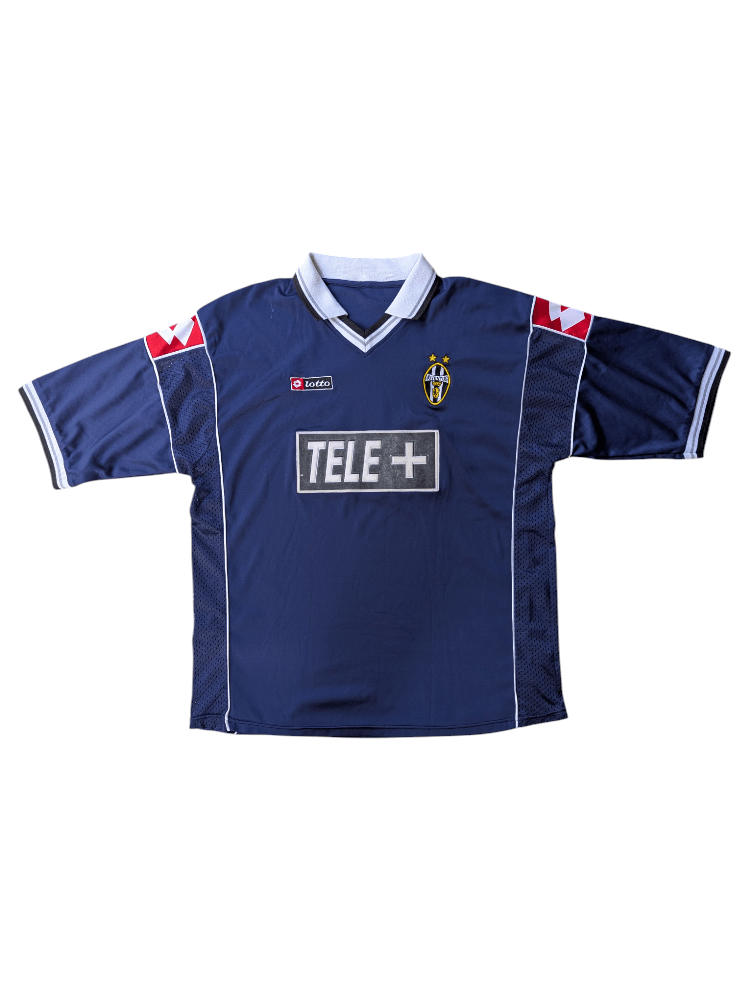 Lotto Juventus 2000/01 Away Football Shirt Jersey