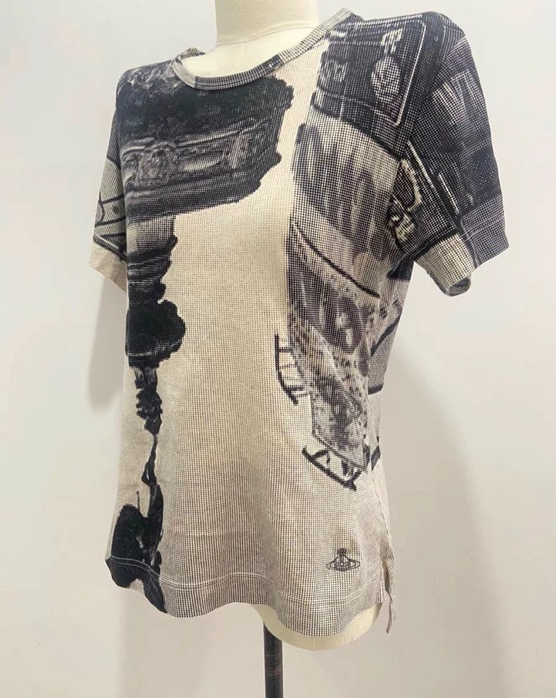 Vivienne Westwood Vivienne Westwood Cities upside down black and white print Size M / US 6-8 / IT 42-44 - 2 Thumbnail