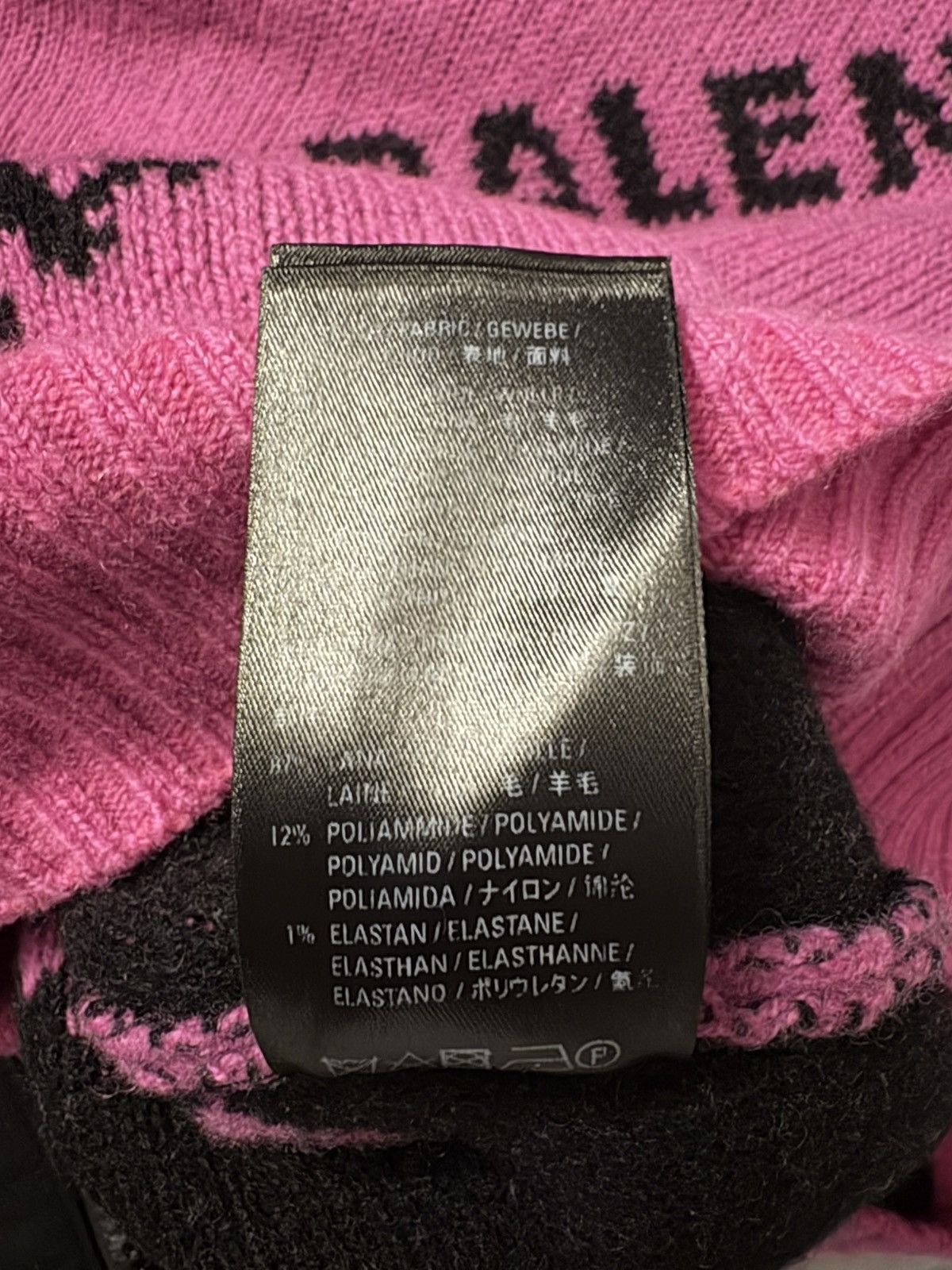 Balenciaga Balenciaga wool crewneck Size S / US 4 / IT 40 - 6 Thumbnail