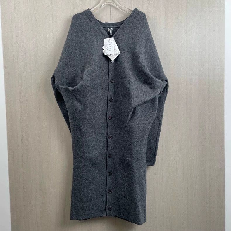 Loewe gray LOEWE knitted cardigan size M Size US M / EU 48-50 / 2 - 1 Thumbnail