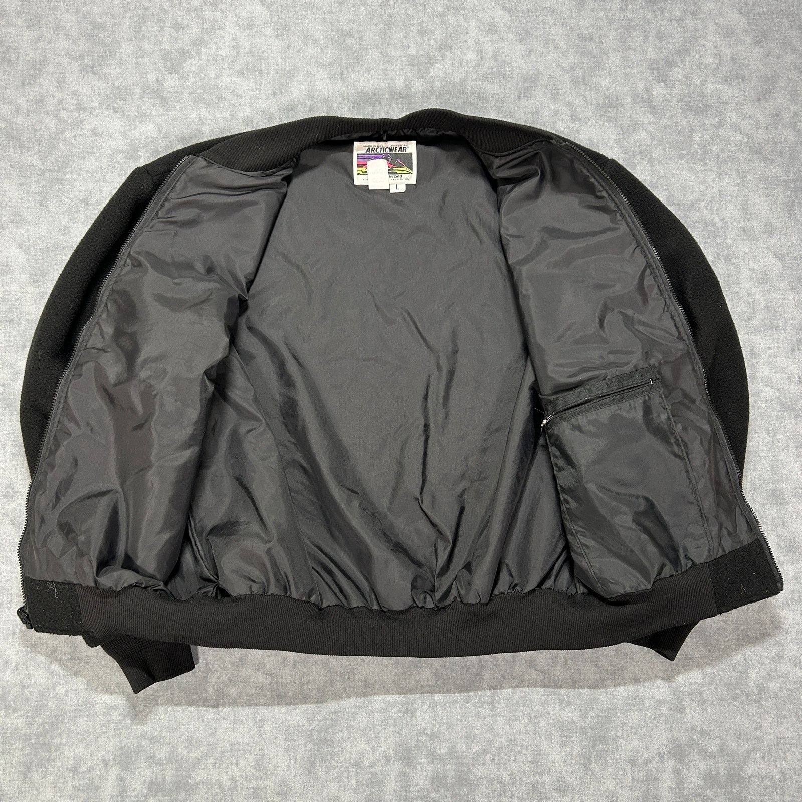 Vintage VTG Arctic Cat Arctic Wear snowmobile fleece jacket mens L Size US L / EU 52-54 / 3 - 3 Thumbnail