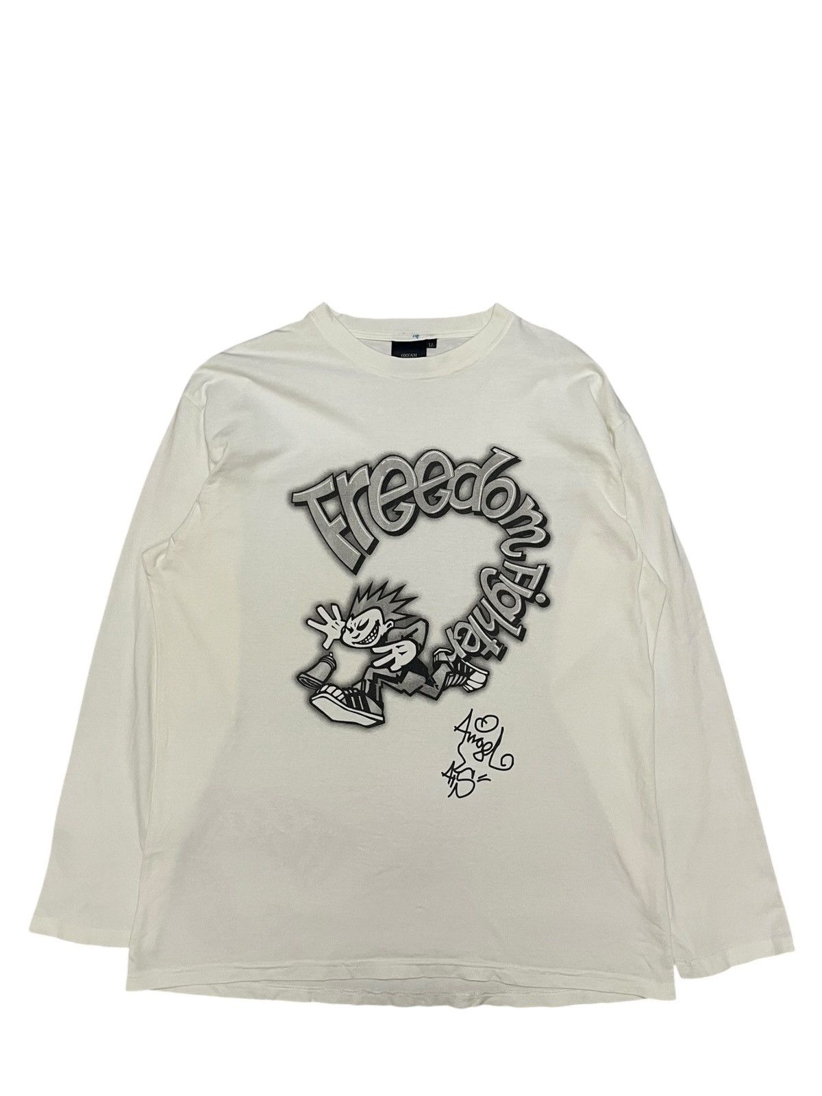 Blind Skateboards Y2K Oxfam Freedom Fighters Skate Longsleeve Tee Size US L / EU 52-54 / 3 - 1 Thumbnail