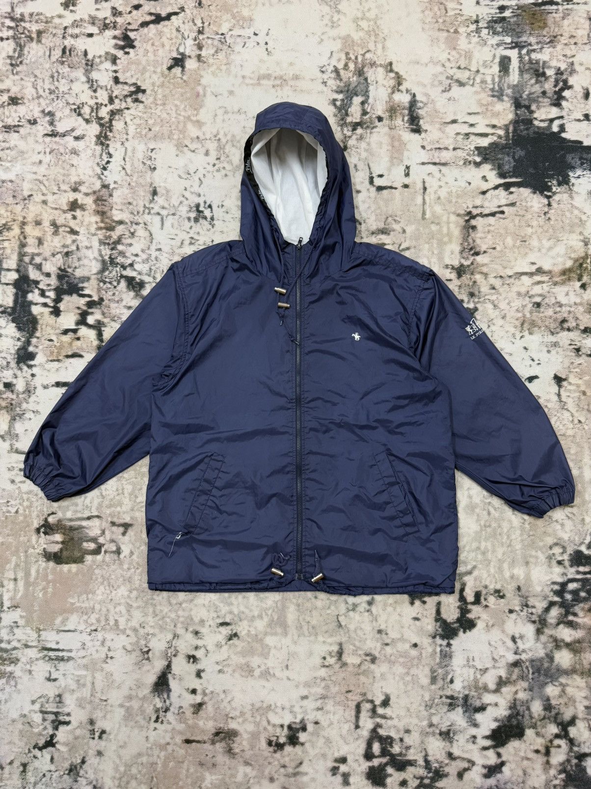 Japanese Brand Polo Le Polo A Deauville Double Breaster Windbreaker Jacket Size US L / EU 52-54 / 3 - 3 Thumbnail