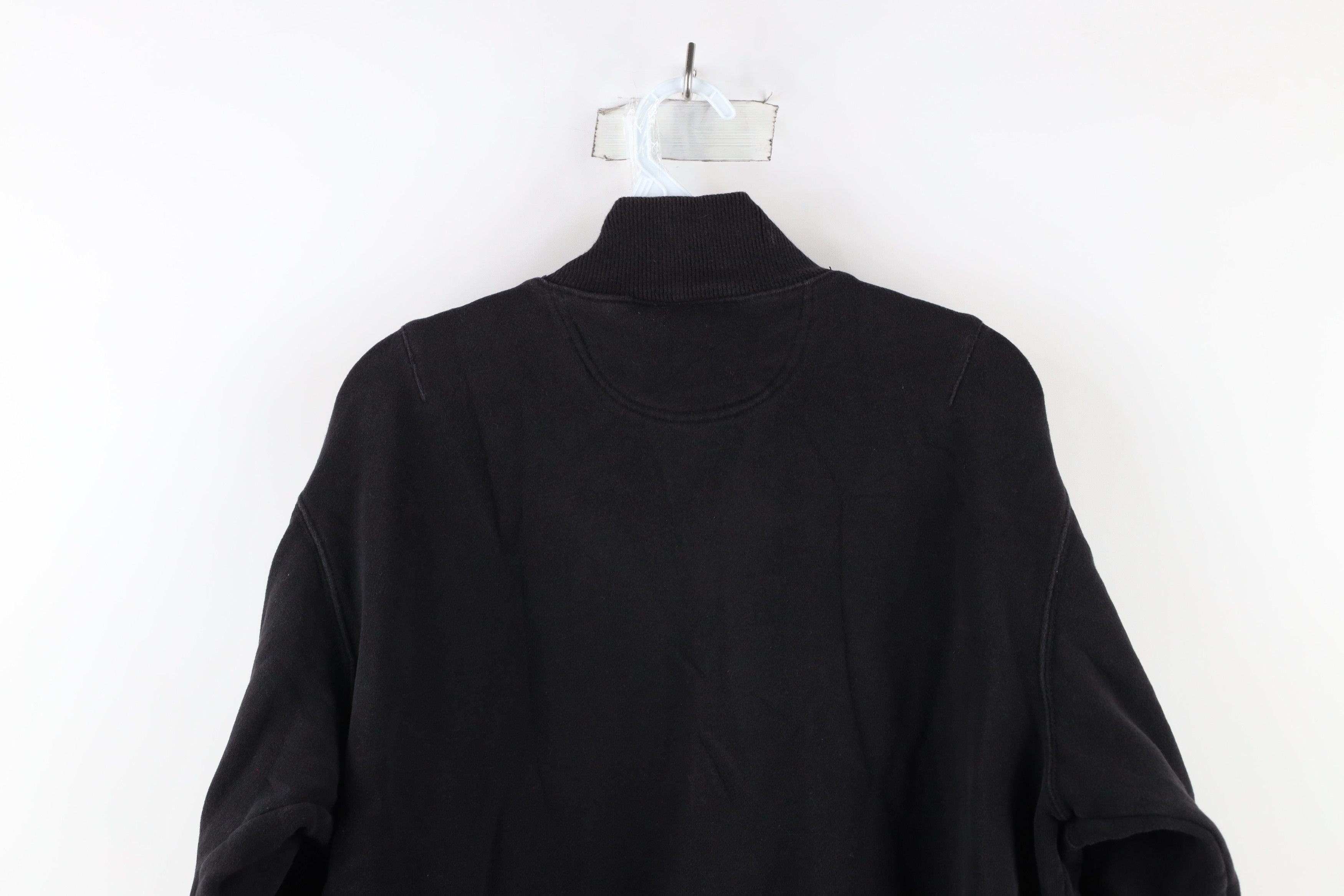 Starter × Vintage Vintage 90s Starter Full Zip Sweatshirt Jacket Black Size US M / EU 48-50 / 2 - 11 Thumbnail