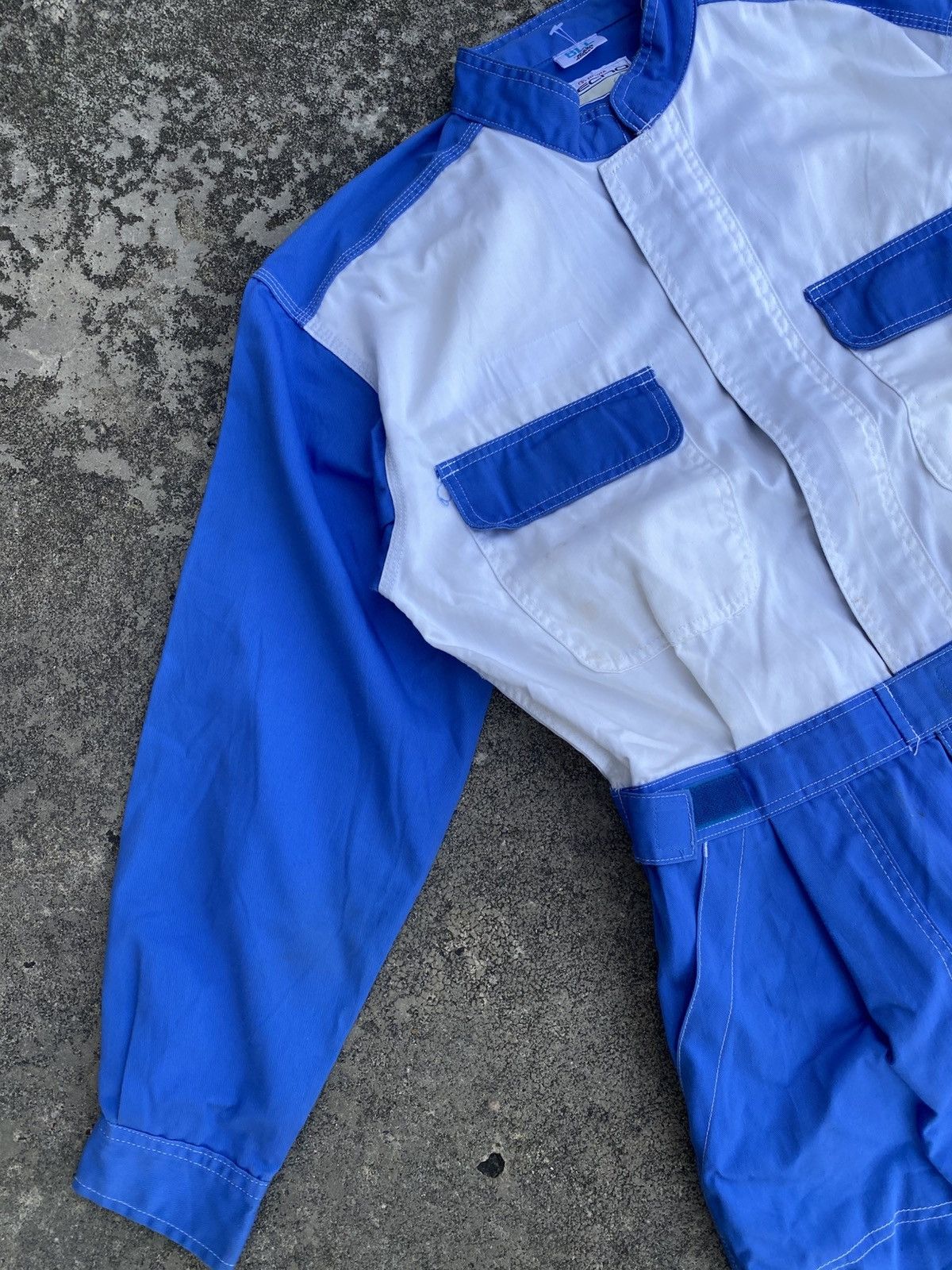 Other Vintage Toyota Tecno Netz Coveralls Overalls Jumpsuit Size US 33 - 8 Thumbnail