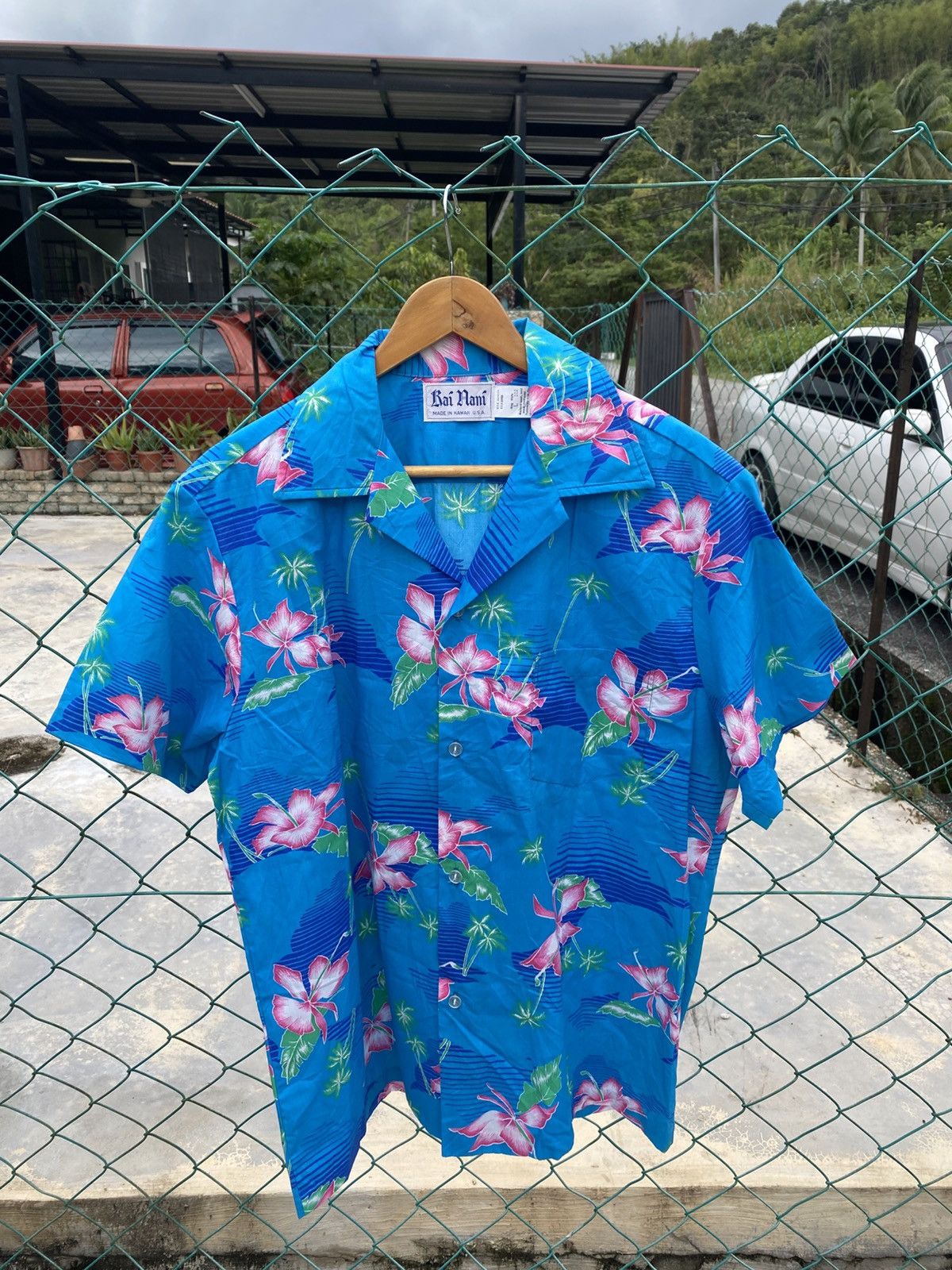 Vintage Vintage 80’an Rai Nani hawaiian shirts Size US L / EU 52-54 / 3 - 1 Thumbnail