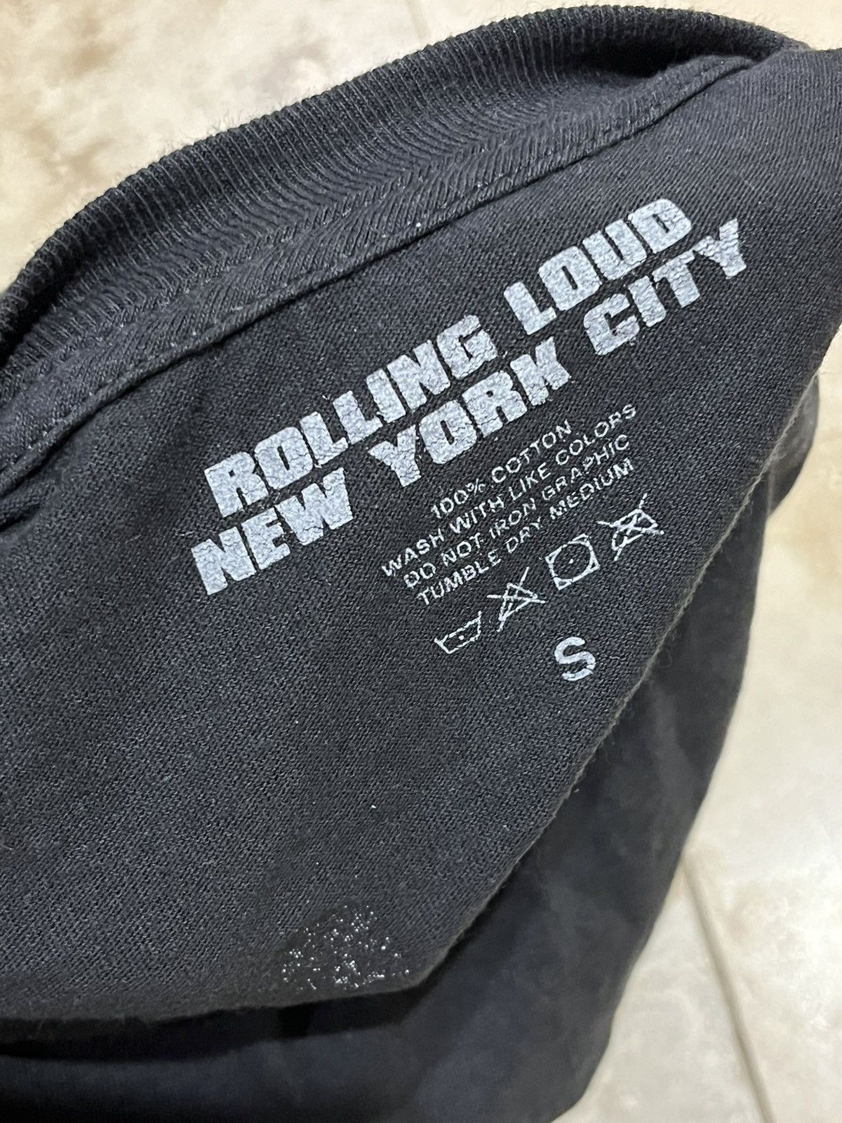 Band Tees Rolling Loud NYC 2019 Cropped Long Sleeve Tee Size US S / EU 44-46 / 1 - 4 Thumbnail