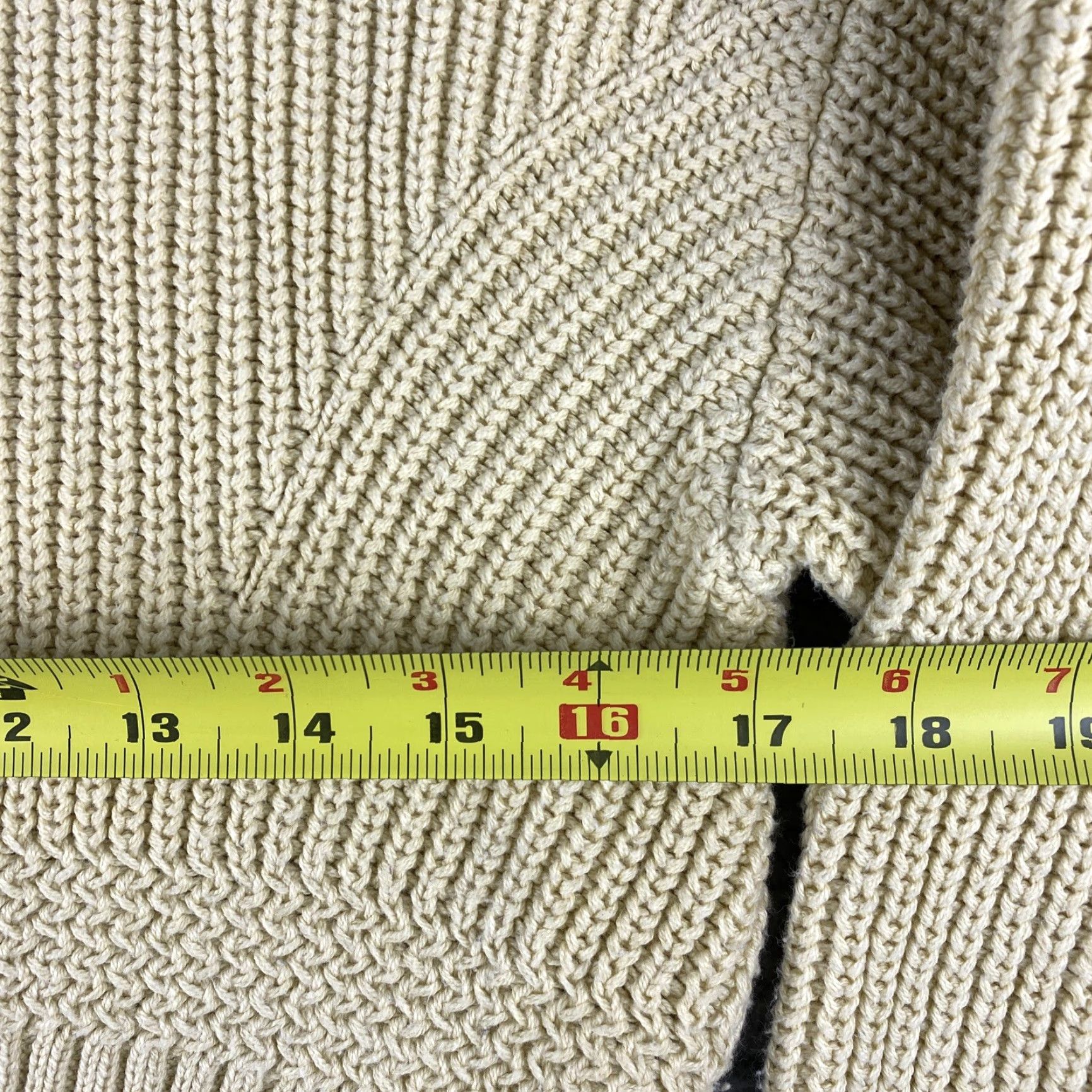 Vintage La Hearts Lightweight Knit Crop Sweater Women's Size S Yellow Modern Long Sleeve Size S / US 4 / IT 40 - 4 Thumbnail