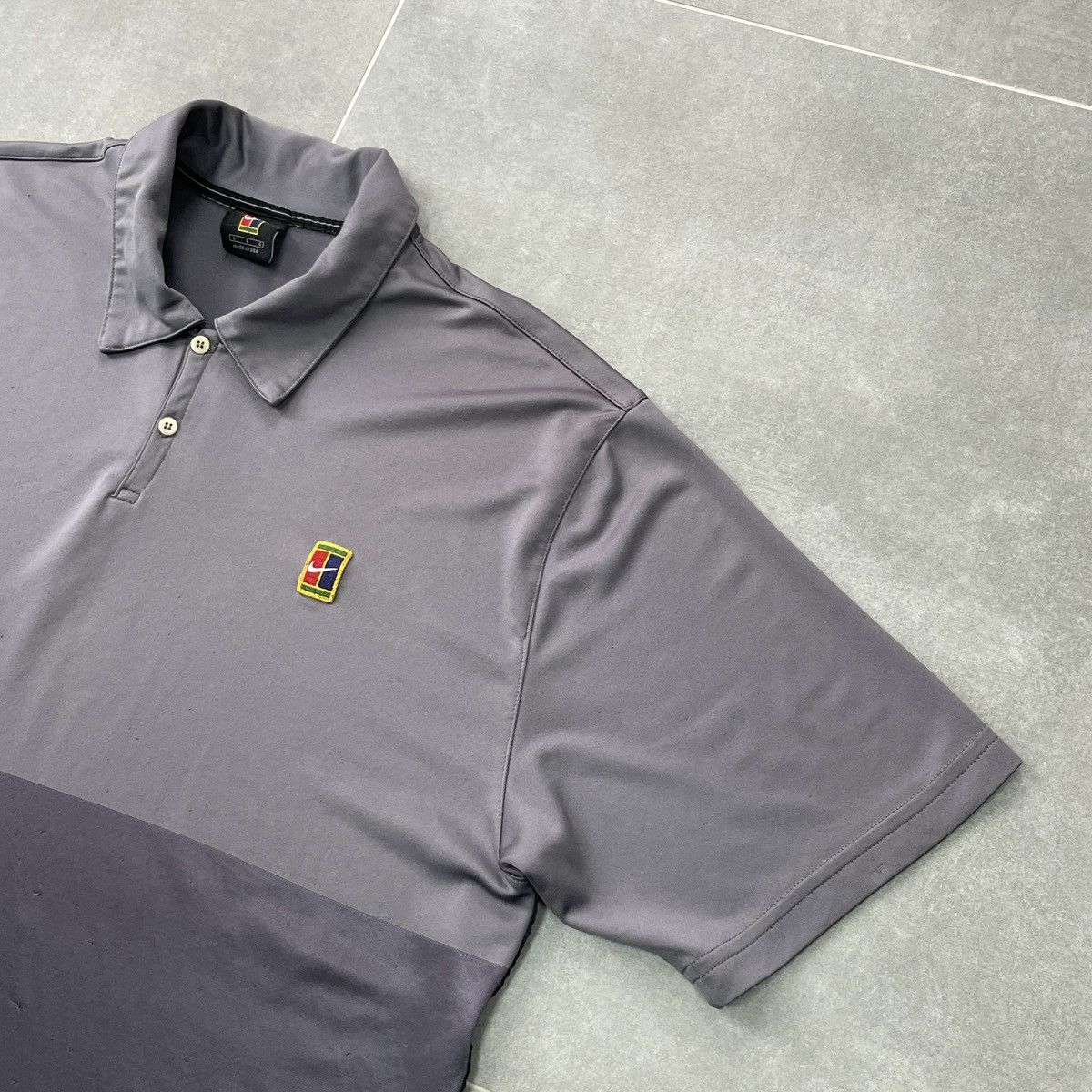 Nike × Vintage Vintage Nike Court Tennis Polo Shirt Size L Size US L / EU 52-54 / 3 - 10 Thumbnail