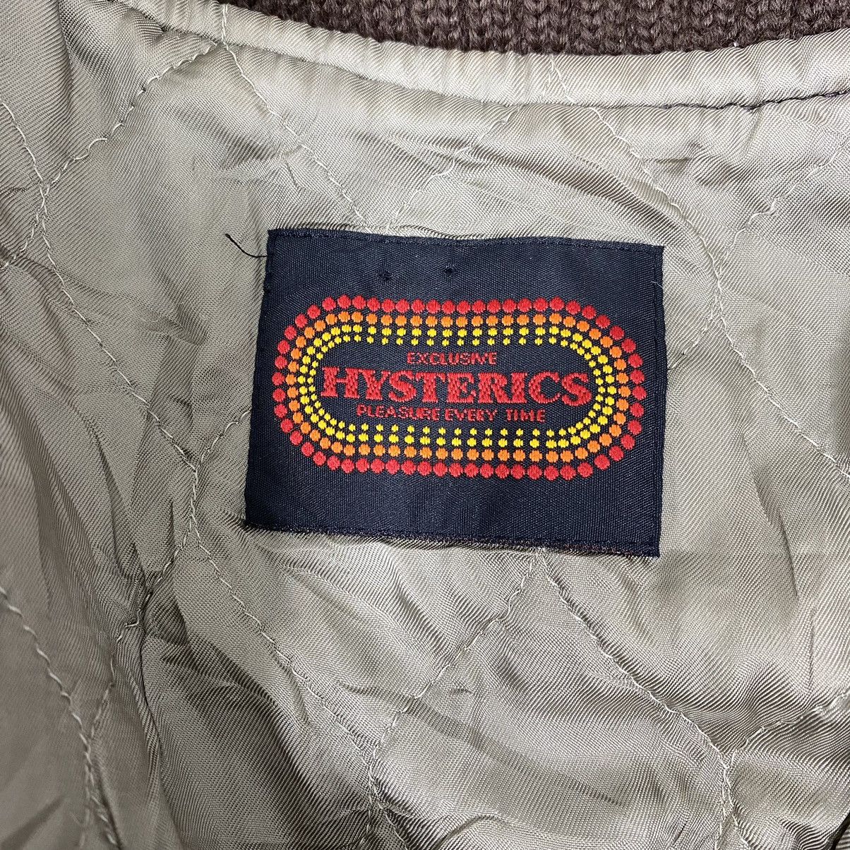 Hysteric Glamour Vintage HYSTERIC GLAMOUR Punk Check Button Up Wool Brown Size US S / EU 44-46 / 1 - 6 Thumbnail