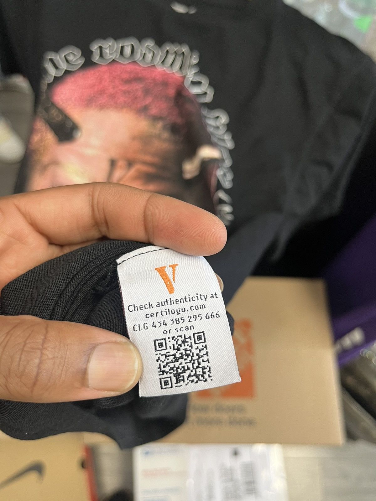 Vlone Vlone t-shirt Size US S / EU 44-46 / 1 - 5 Thumbnail