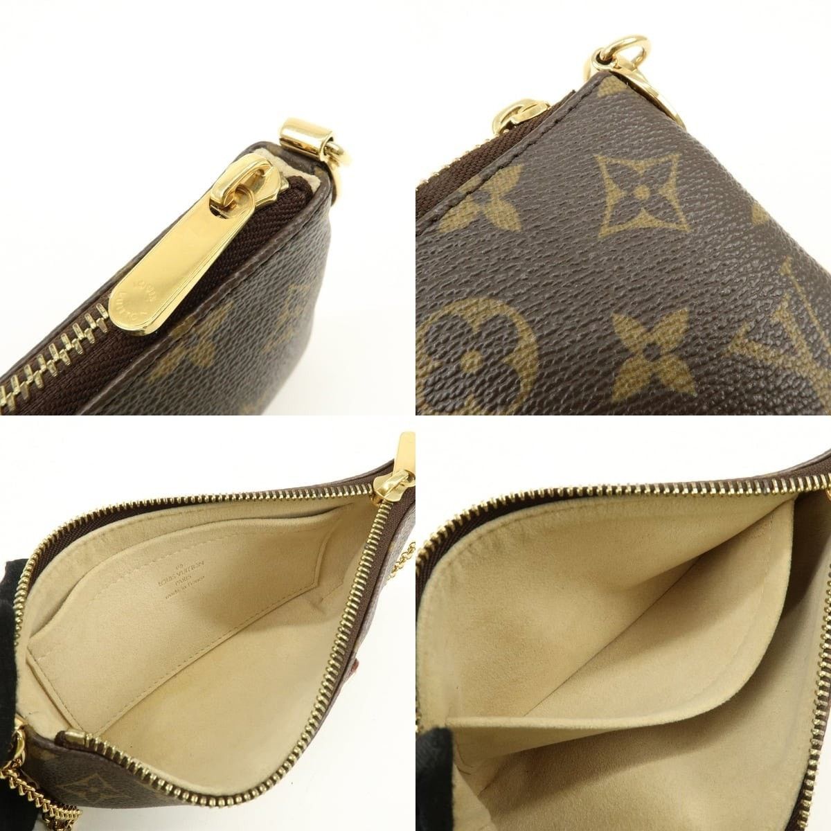 Louis Vuitton Louis Vuitton Monogram Pochette Milla MM Brown Size ONE SIZE - 6 Thumbnail
