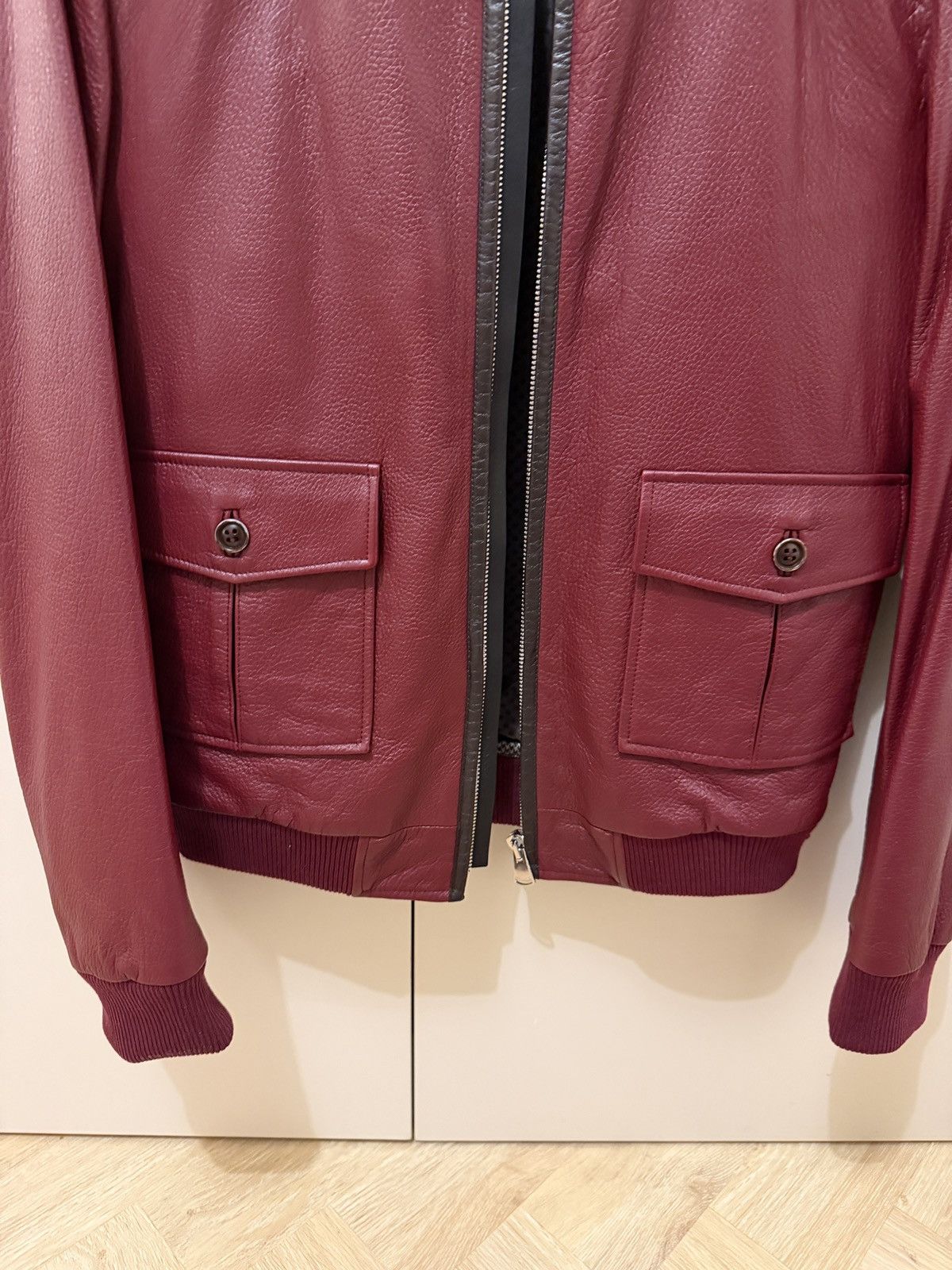 Dolce & Gabbana Dolce&Gabbana Leather Zip Jacket Size US XS / EU 42 / 0 - 3 Thumbnail