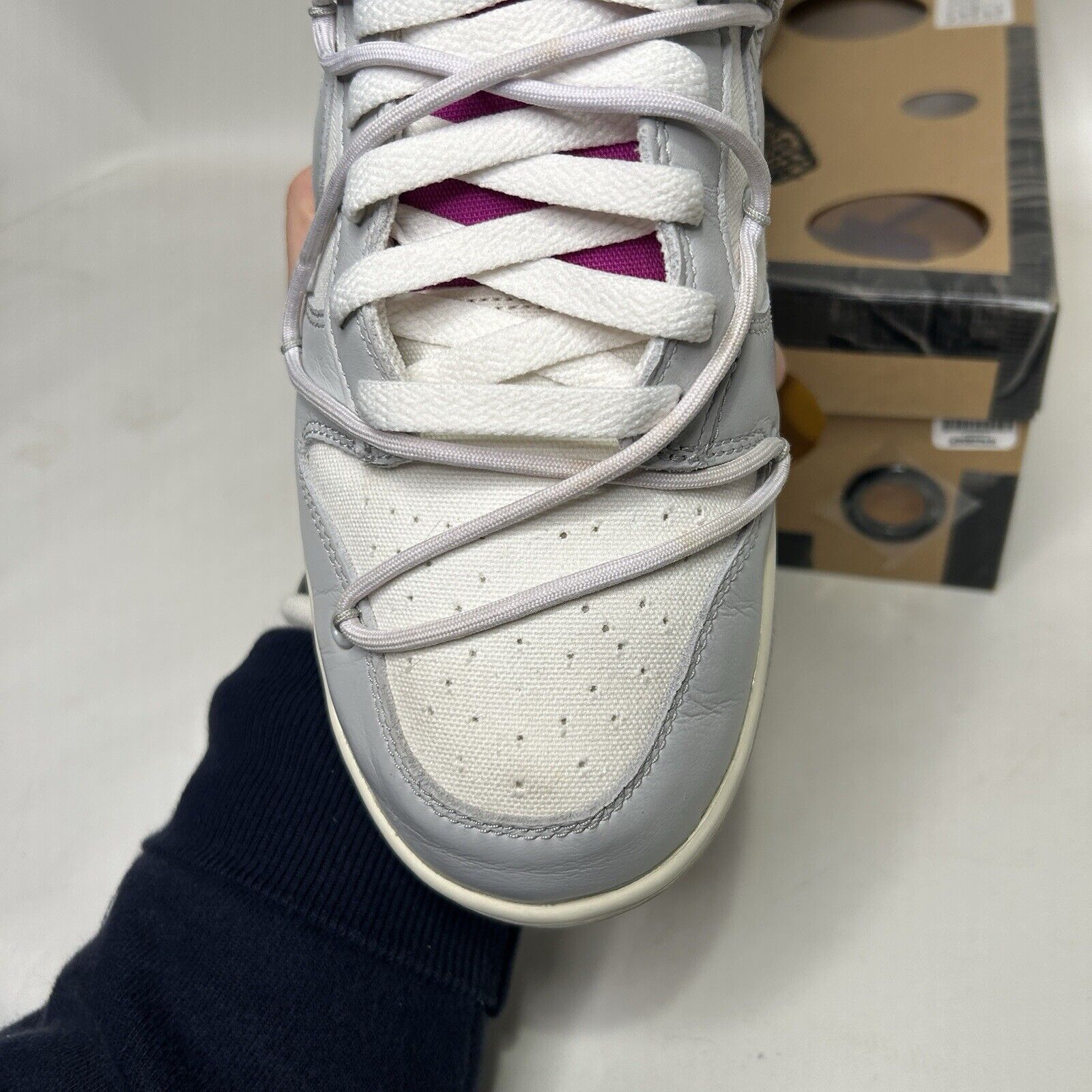 Nike Nike Shoes Dunk Low X Off-White “Lot 3 of 50” 2024 Size US 11 / EU 44 - 10 Thumbnail