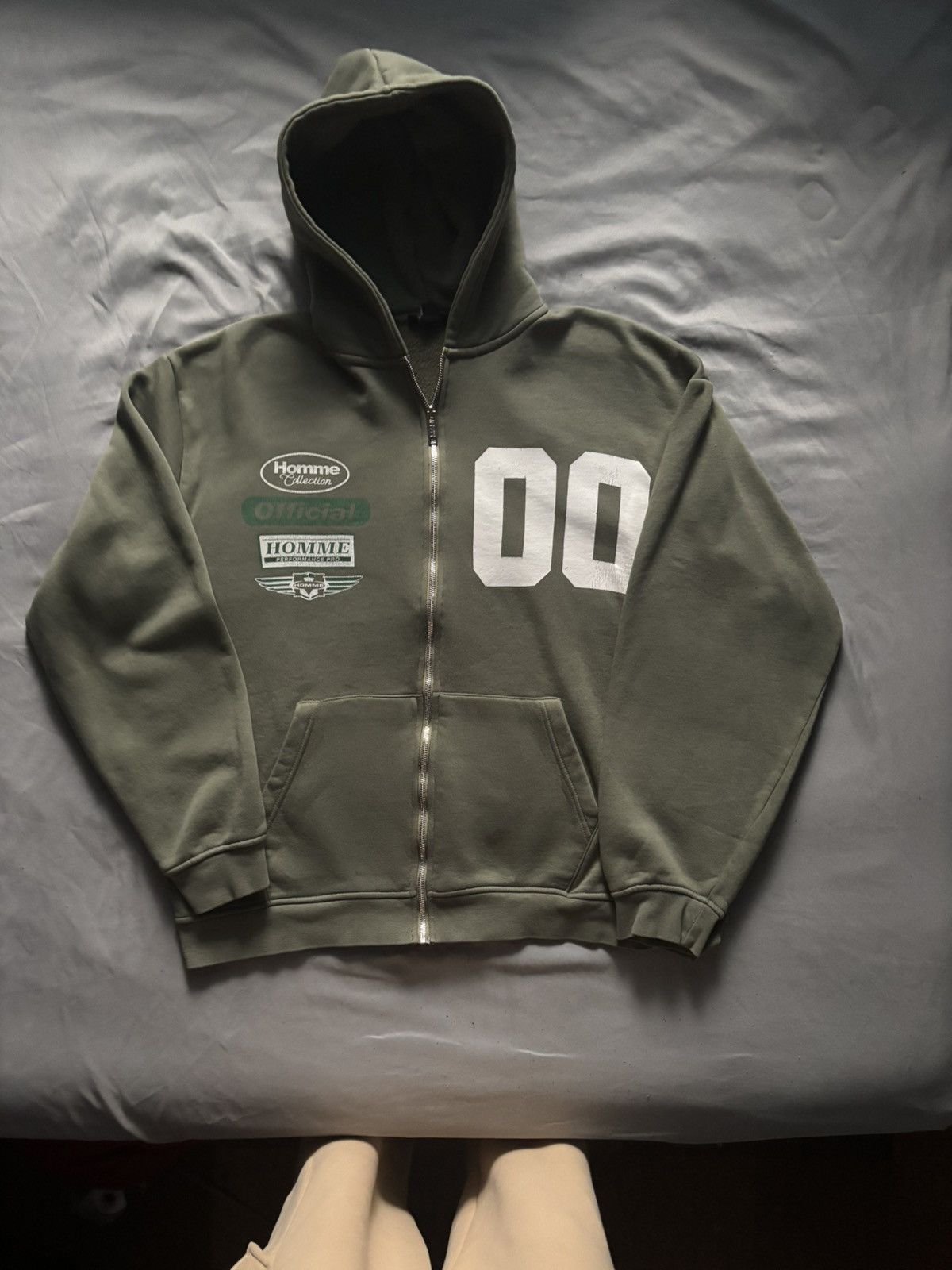 Boohoo Mens Baggy Green Pour Homme Collection Large 00 Sweater Size US L / EU 52-54 / 3 - 1 Thumbnail