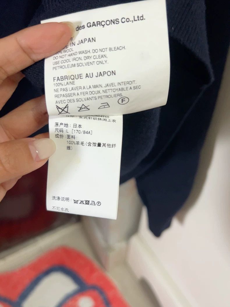 Comme des Garcons Comme Des Garcons Wool cardigan Size L / US 10 / IT 46 - 4 Thumbnail