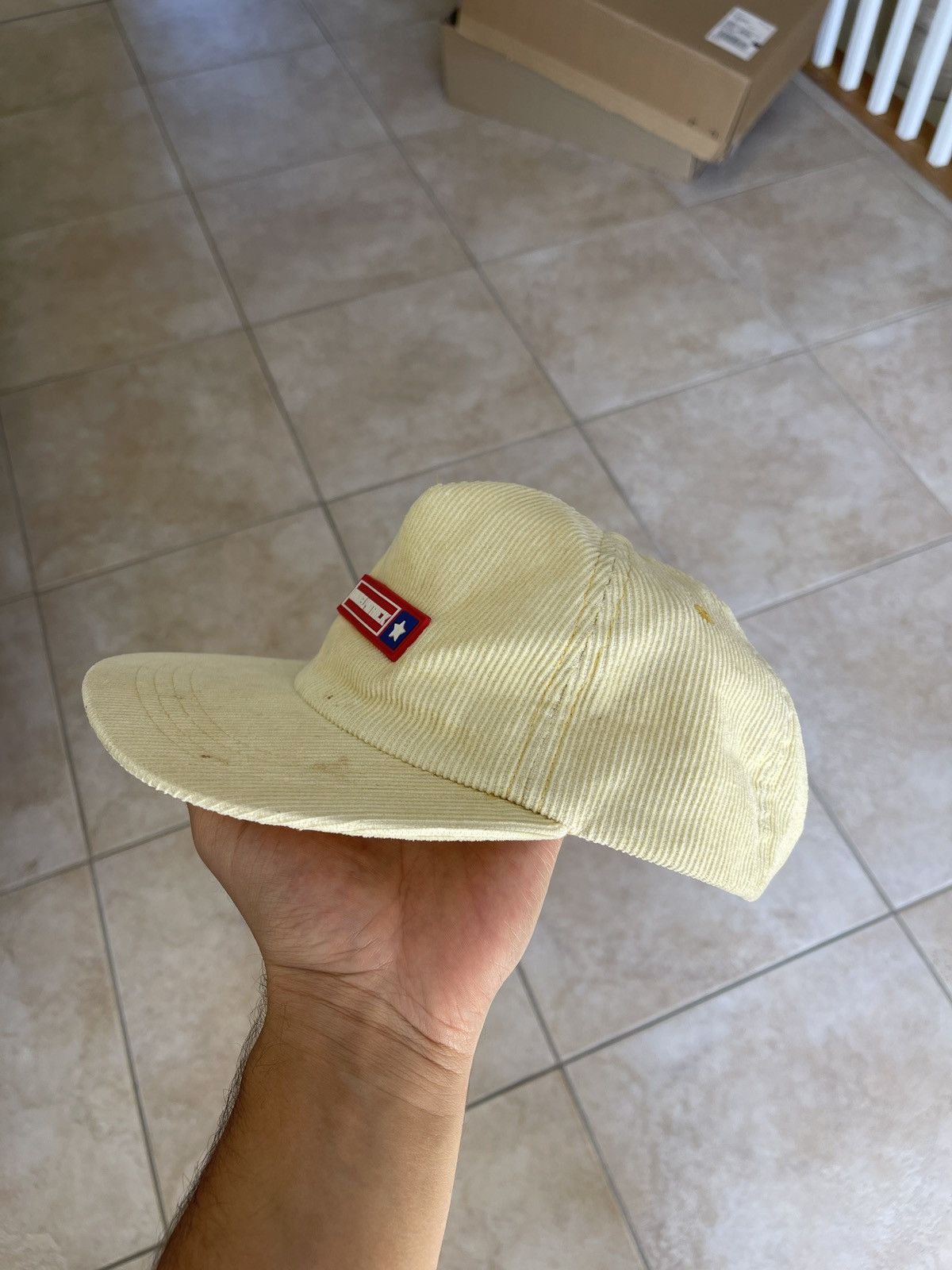Daniel Patrick Daniel Patrick Yellow SnapBack Corduroy Cap Size ONE SIZE - 2 Thumbnail