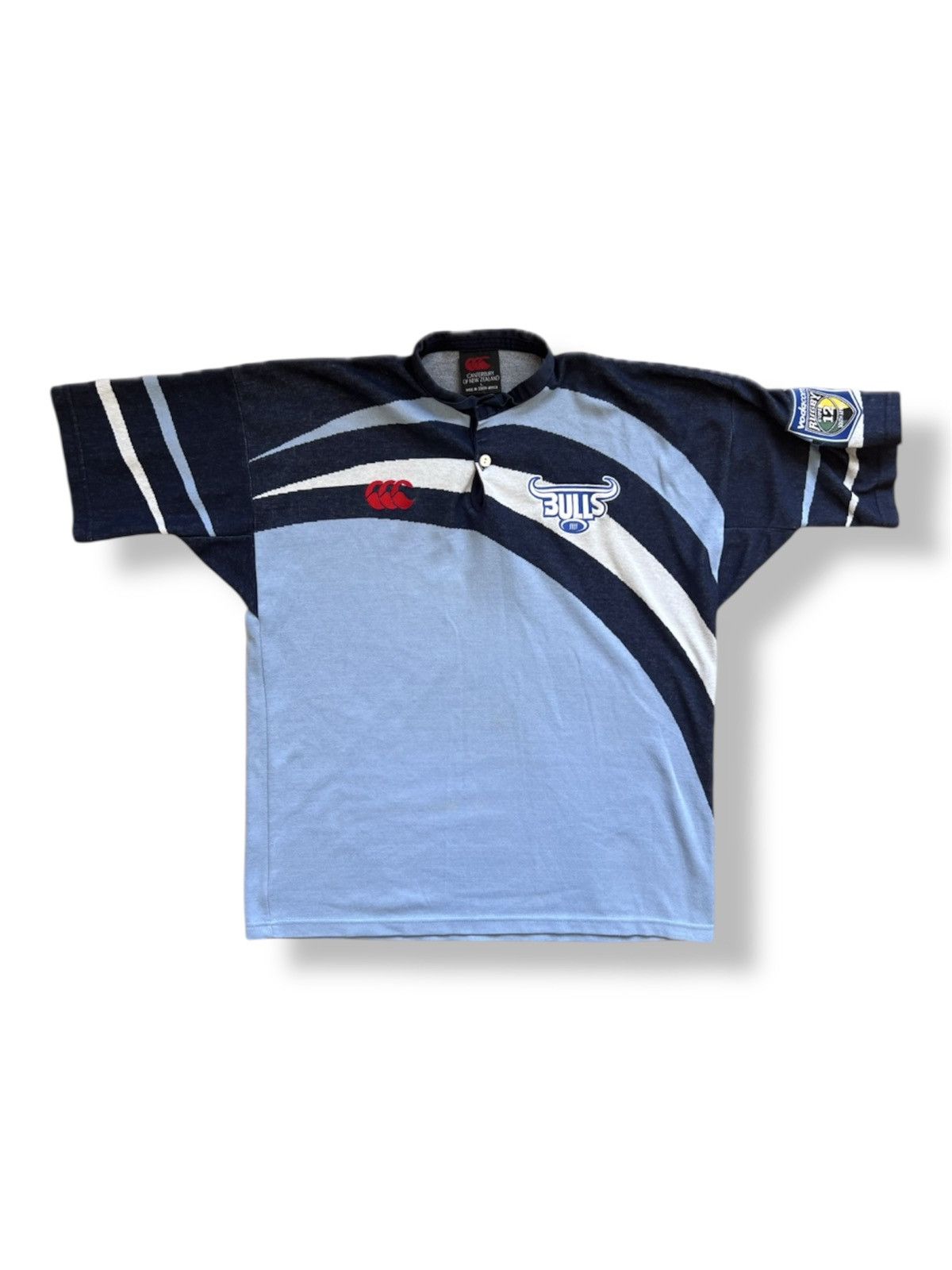 Rare 2003 Canterbury Bulls Rugby Union Jersey Vintage Mens L