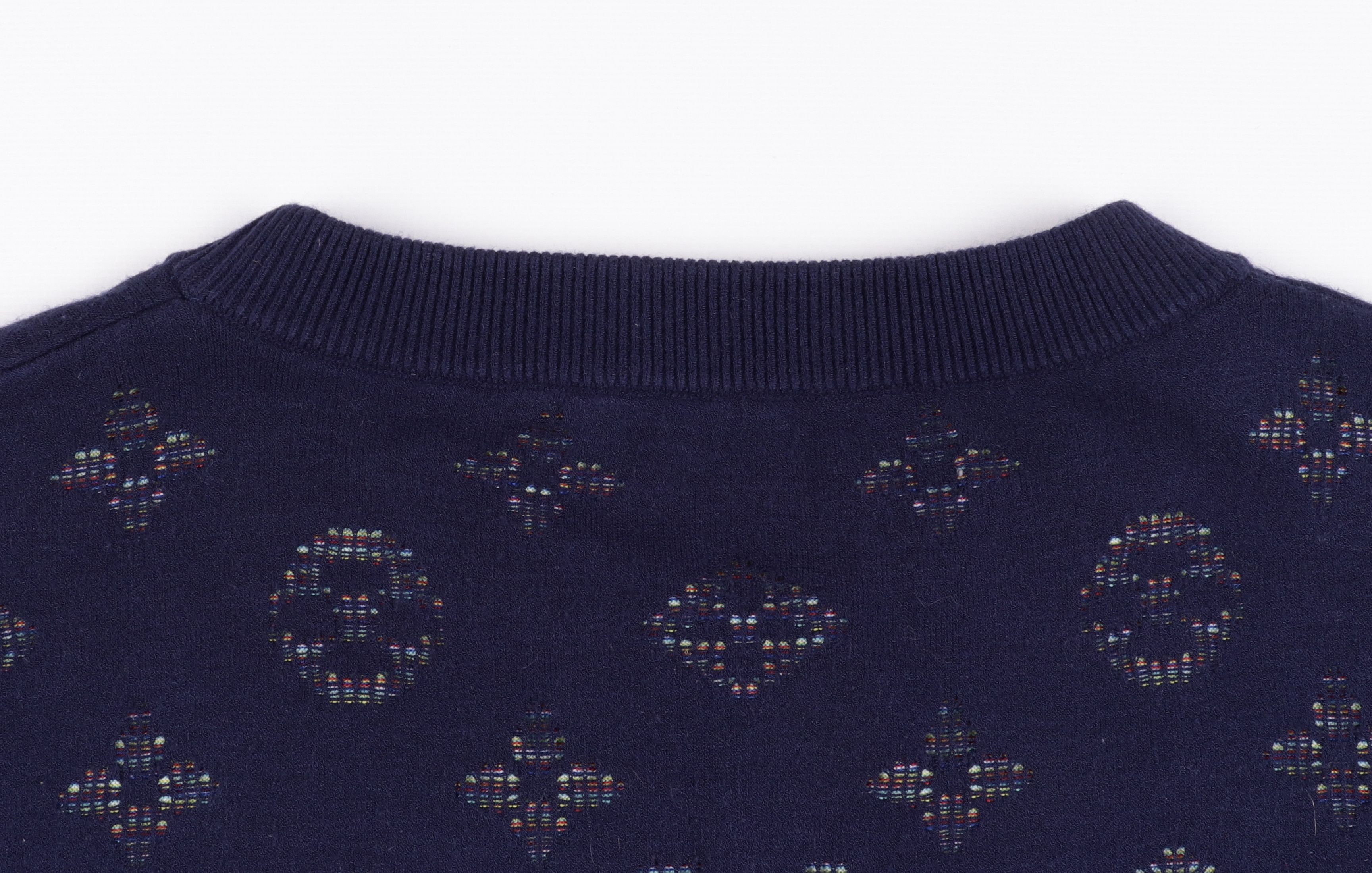 Louis Vuitton Men's Louis Vuitton Blue Monogram Sweater Size S Size US S / EU 44-46 / 1 - 9 Thumbnail