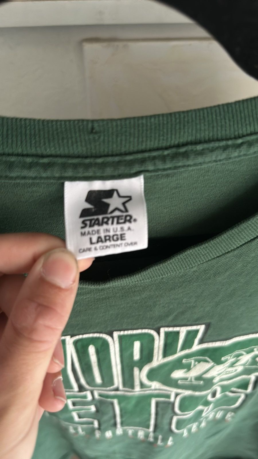 Starter × Vintage Vintage made in USA New York Jets starter tshirt Size US L / EU 52-54 / 3 - 3 Thumbnail