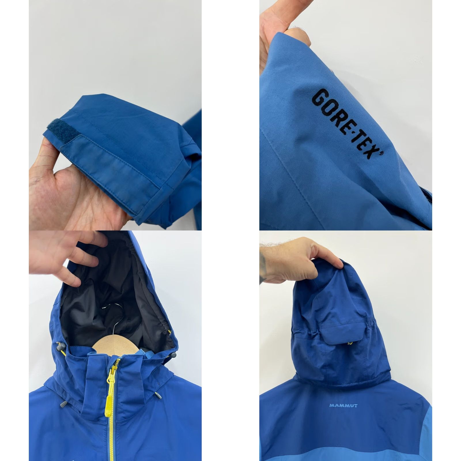 Mammut Mammut Trovat Gore-tex Jacket Mens S Blue Waterproof Jacket Size US S / EU 44-46 / 1 - 9 Thumbnail