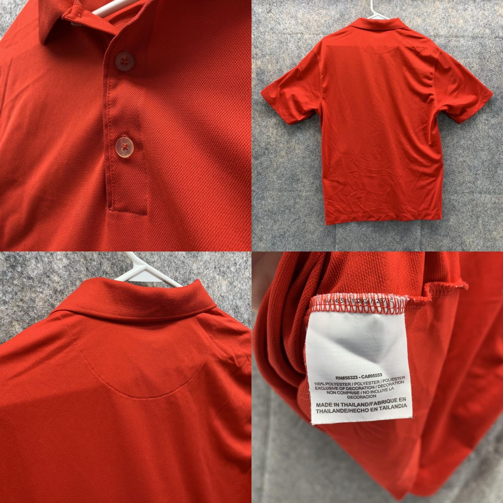 Nike Nike Golf Polo Shirt Men M Orange Performance Tour Swoosh Collared Golfer Size US M / EU 48-50 / 2 - 8 Thumbnail