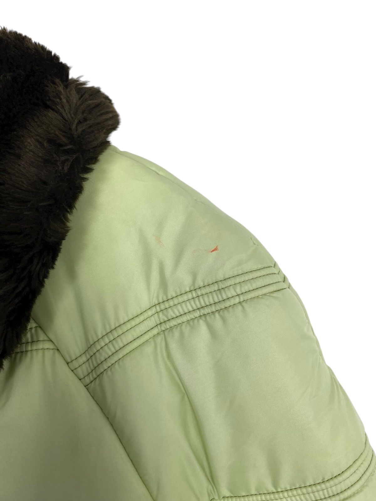 Vintage Rare‼️ Vtg Vdev Quilted Puffer Faux Fur Collar Riri France Size M / US 6-8 / IT 42-44 - 10 Thumbnail