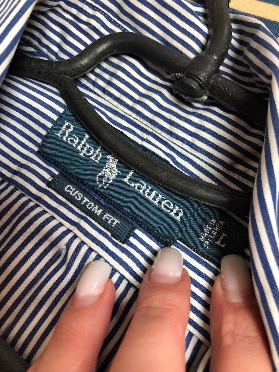 Polo Ralph Lauren × Vintage Ralph Lauren Striped Shirt Slim Fit Size US L / EU 52-54 / 3 - 2 Thumbnail