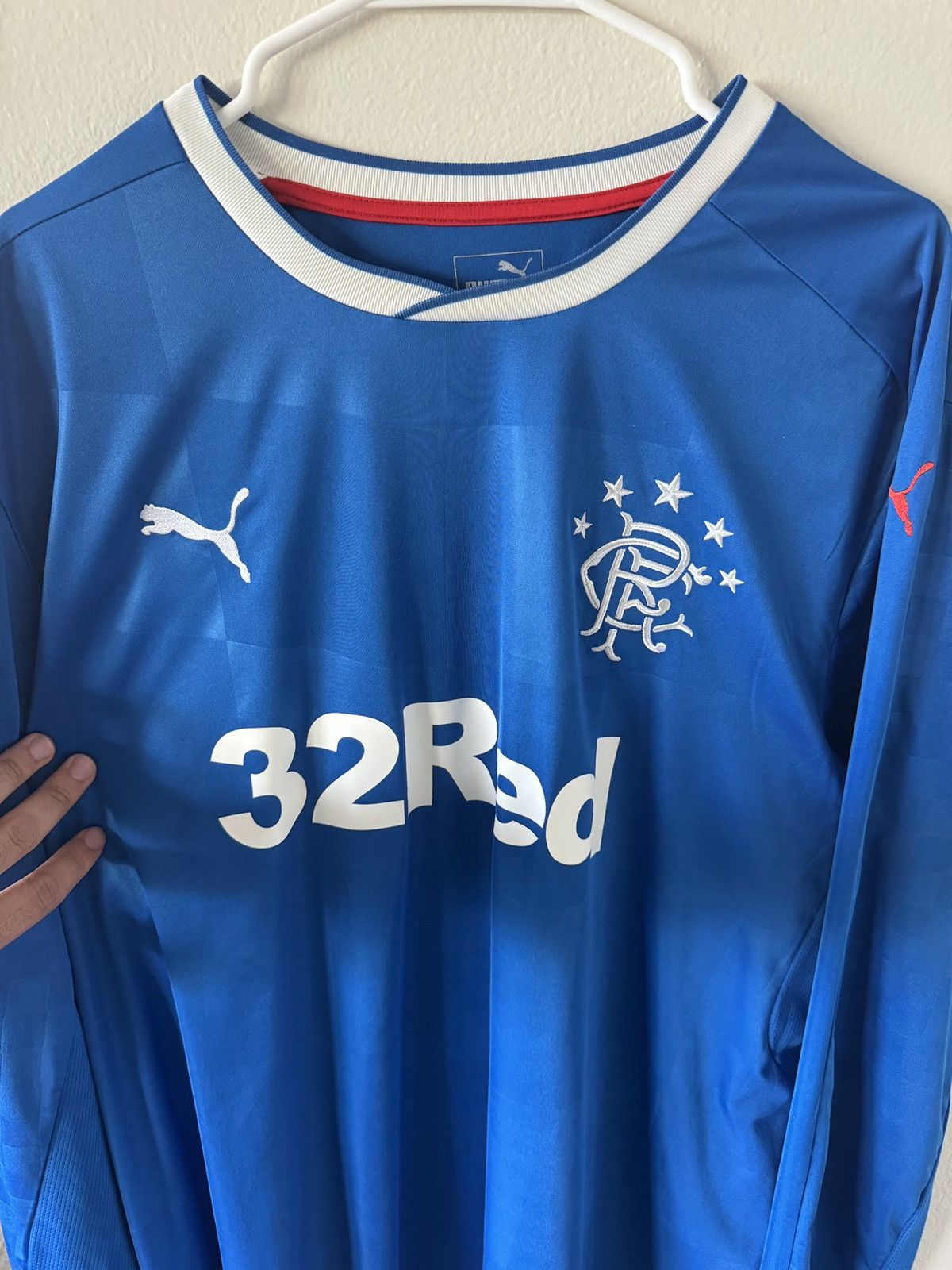 Puma Rangers F.C. Puma 2016 Long sleeve Jersey Size US XXL / EU 58 / 5 - 2 Thumbnail