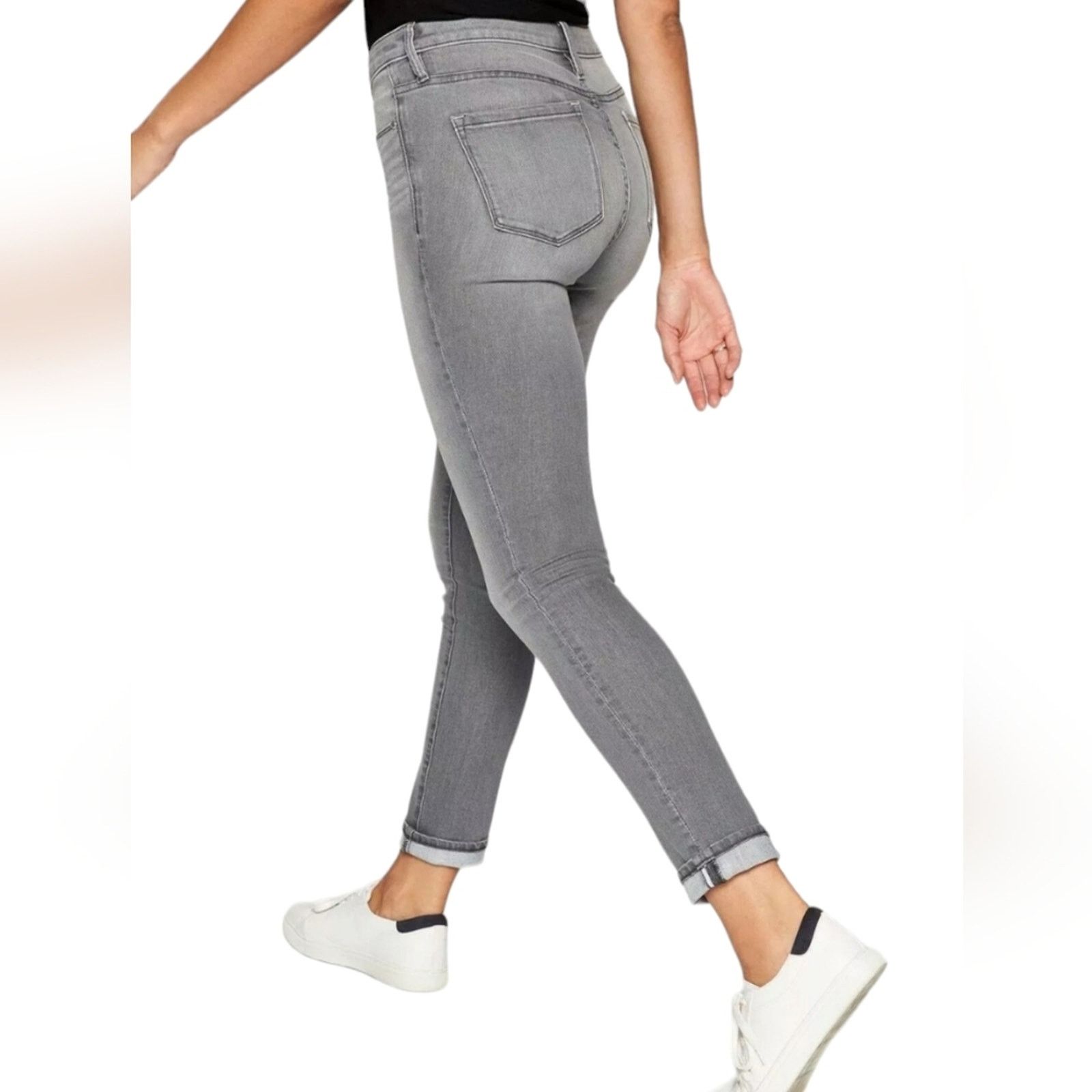 Athleta Athleta Sculptek gray ankle jeans 8 Size 30" / US 8 / IT 44 - 7 Thumbnail