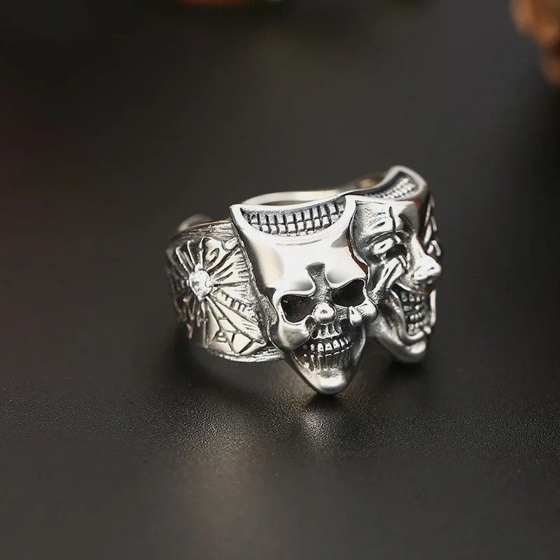 Other Retro Two Face Joker Ring Size ONE SIZE - 3 Thumbnail