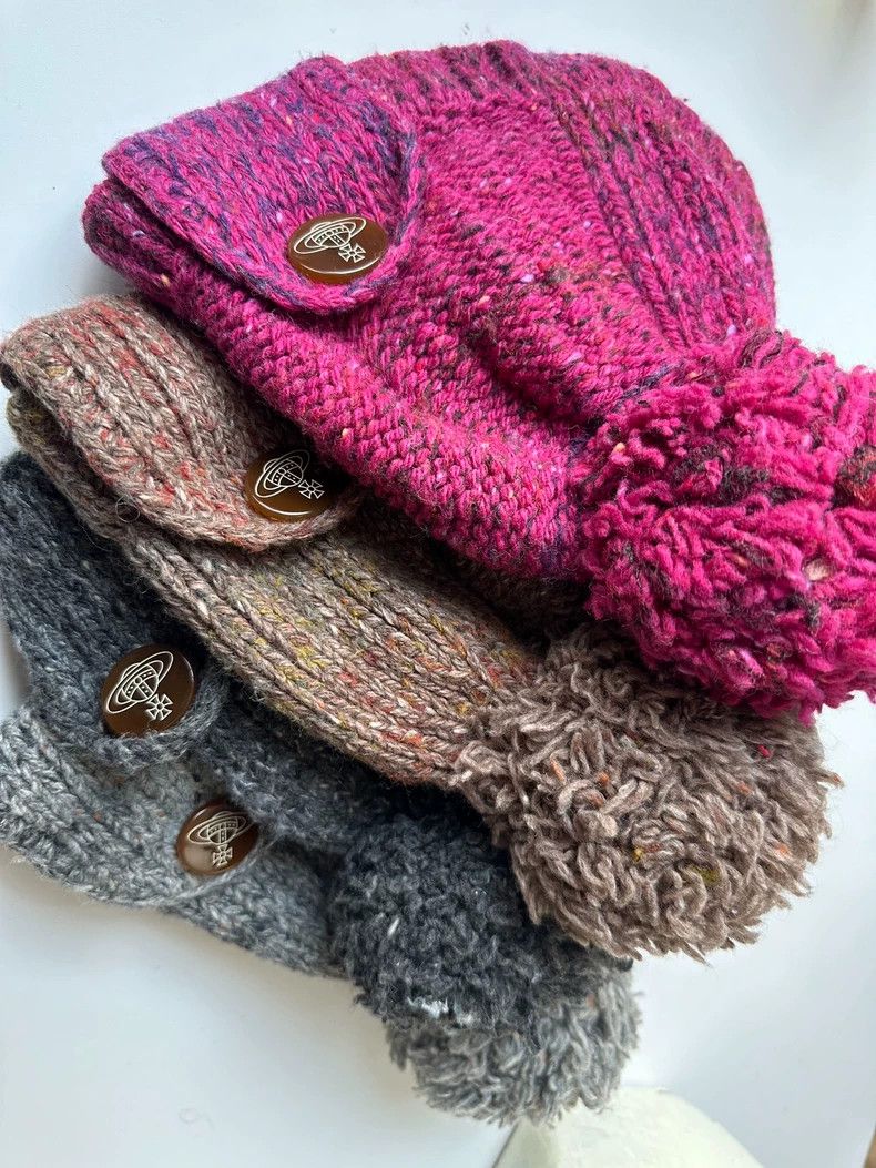 Vivienne Westwood Vivienne Westwood a knitted hat Size ONE SIZE - 5 Thumbnail