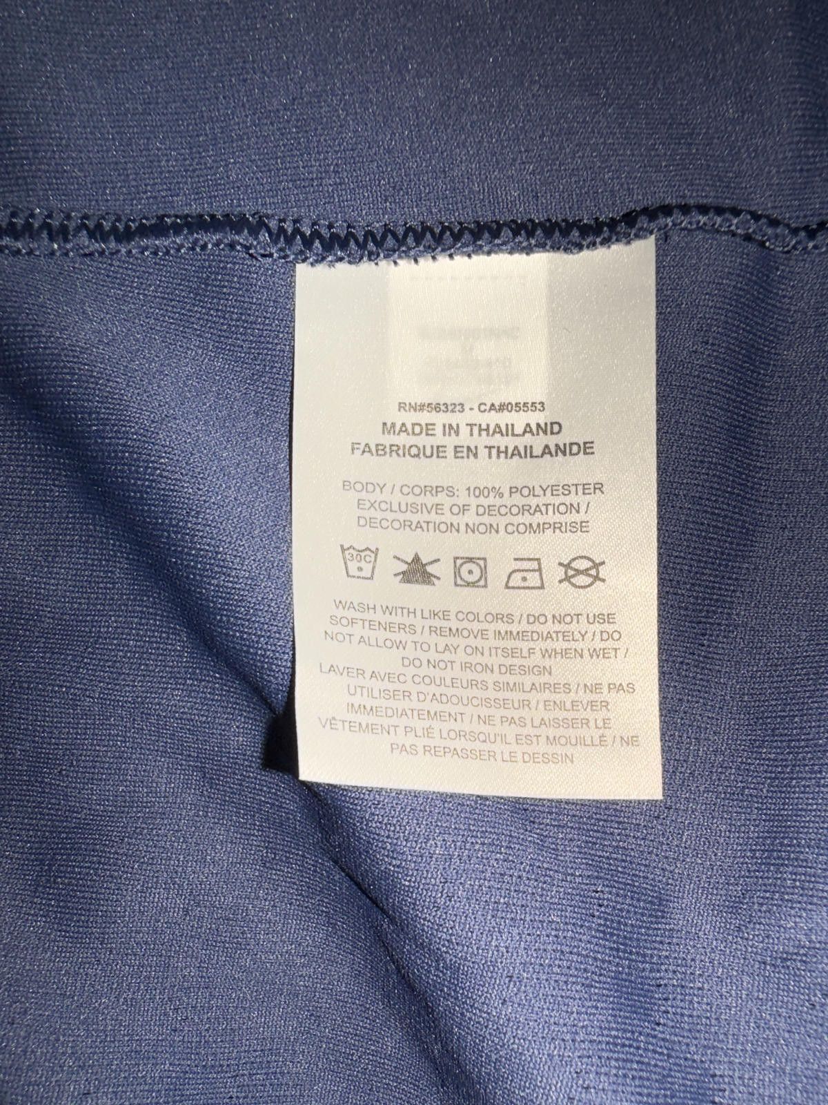 Nike Nike Women’s Tour Blue Dri-FIT ADV Golf Long Sleeve Polo Shirt MSRP $90 Size M / US 6-8 / IT 42-44 - 6 Thumbnail