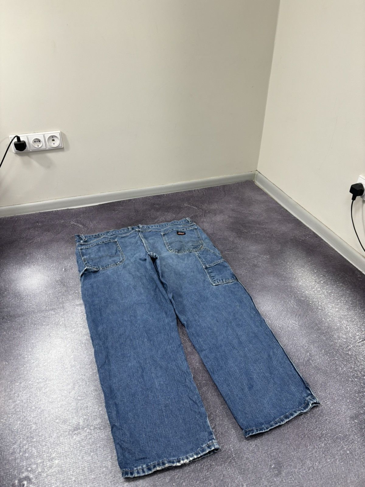 Dickies Vintage Dickies Relaxed Fit USA Blue Work Denim Baggy Jeans Size US 44 / EU 60 - 3 Thumbnail