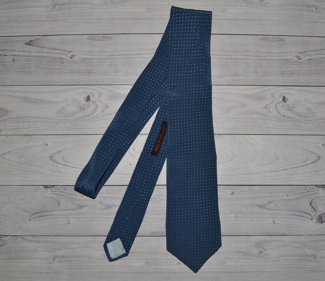 Yves Saint Laurent Vintage Tie Yves Saint Laurent Paris Blue All Silk-Soie Size ONE SIZE - 2 Thumbnail