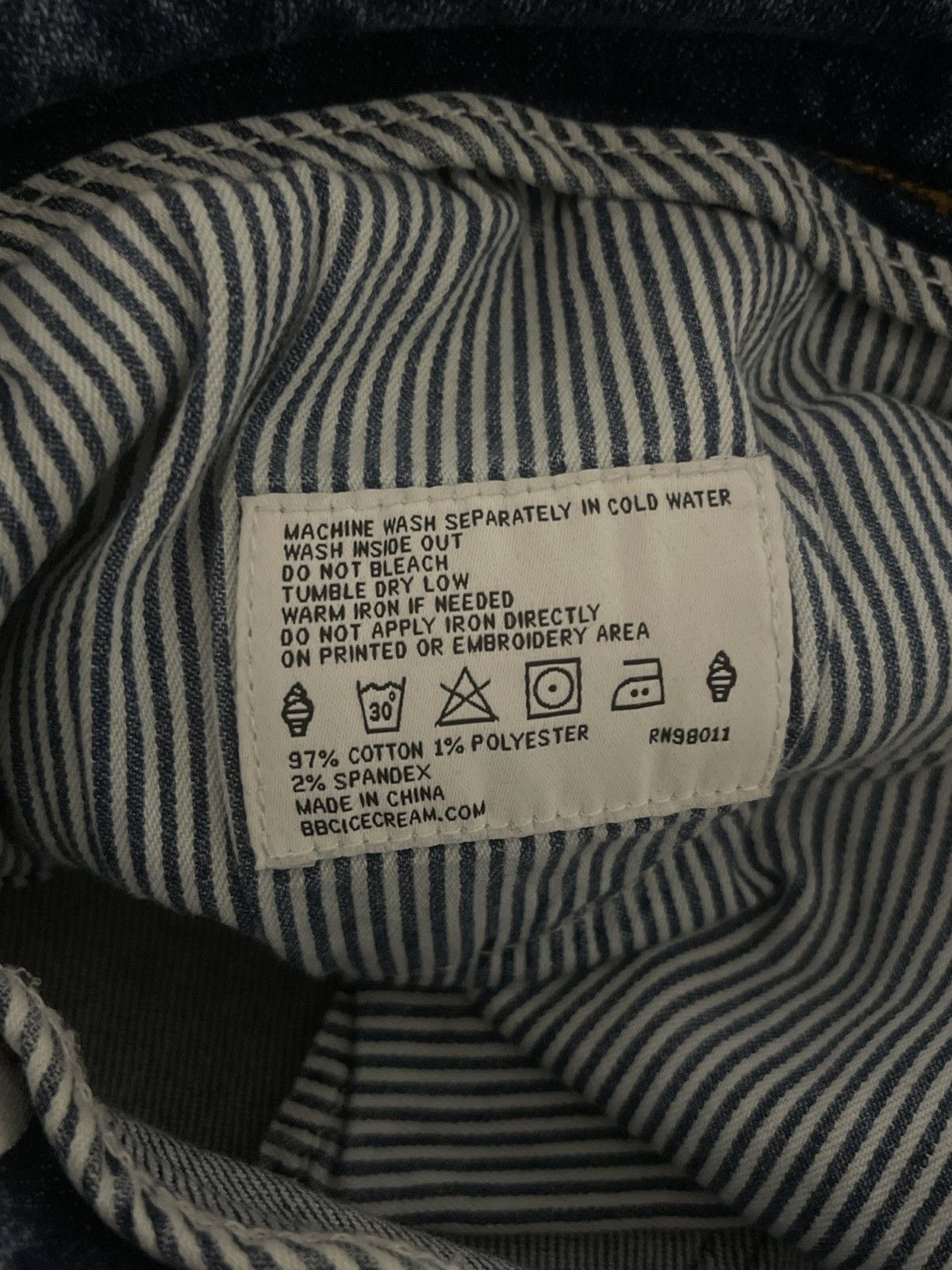 Billionaire Boys Club × Icecream Running Dog Jeans Size US 34 / EU 50 - 5 Thumbnail