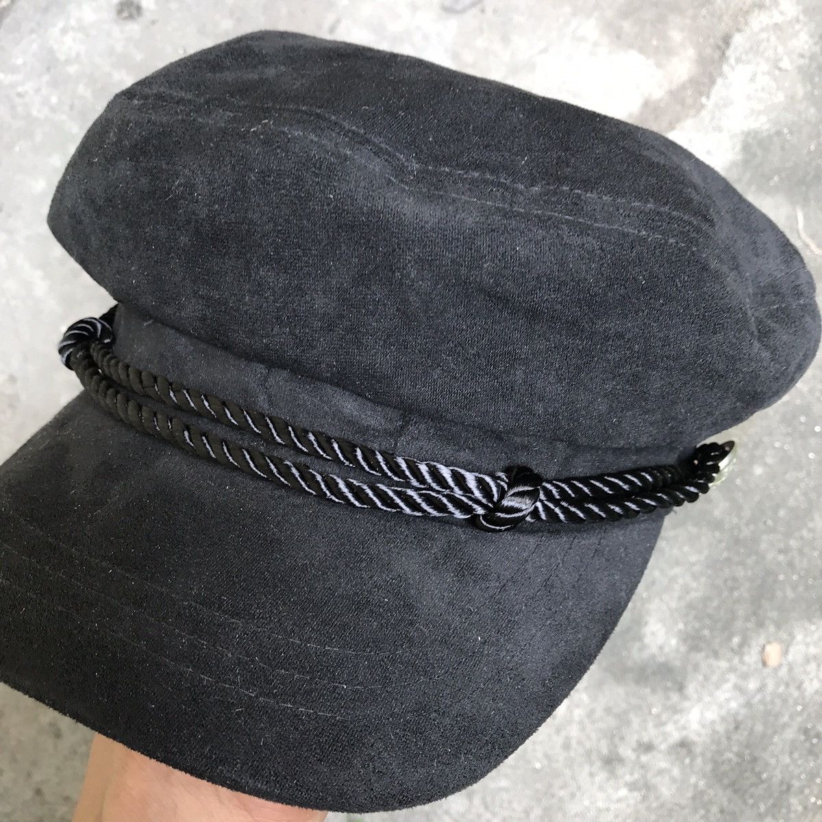Vintage Sailor Hat with Rope Size 36 - 8 Thumbnail