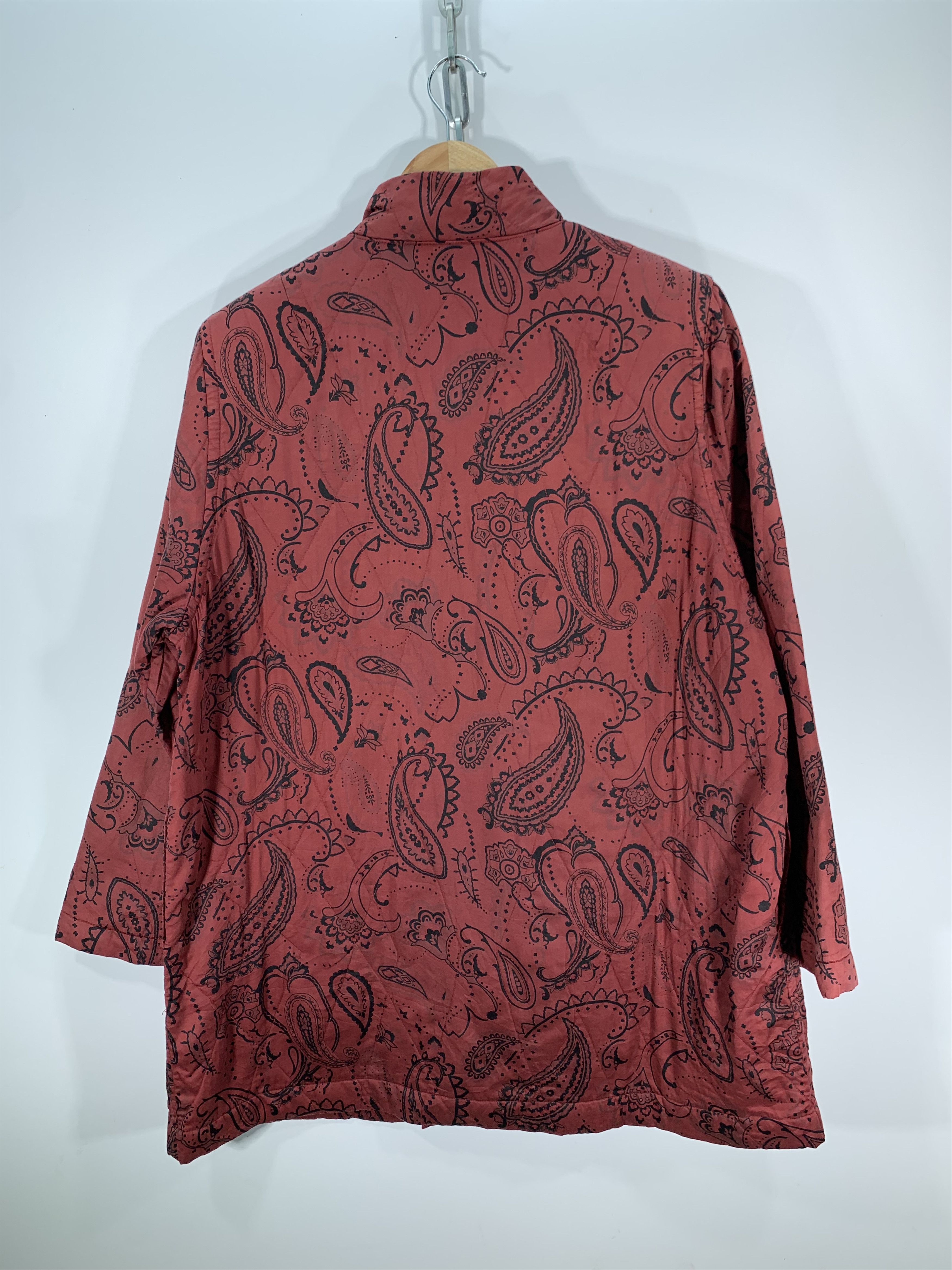 Japanese Brand × Vintage Vintage Pailesy Overprint Quilted jacket Size US M / EU 48-50 / 2 - 7 Thumbnail