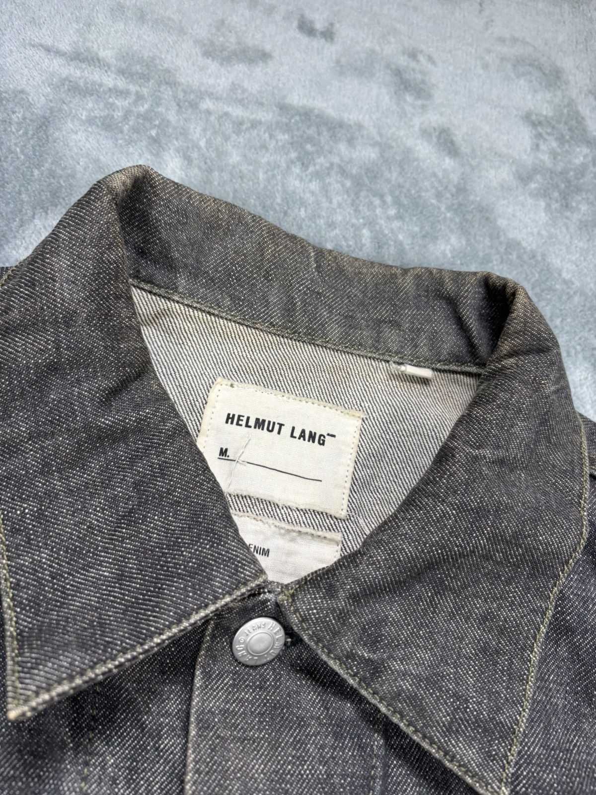 Helmut Lang Vintage 90’s Helmut Lang Trucker Denim Jacket. J0147 Size US M / EU 48-50 / 2 - 6 Thumbnail