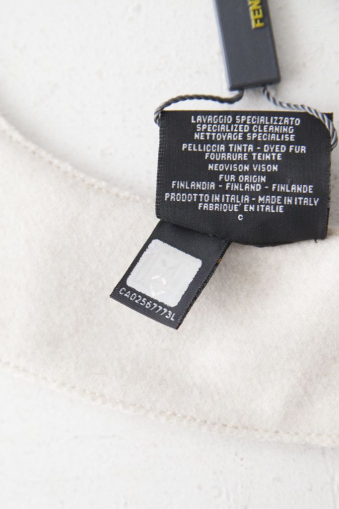 Fendi Fendi cashmere & mink collar Size ONE SIZE - 8 Thumbnail