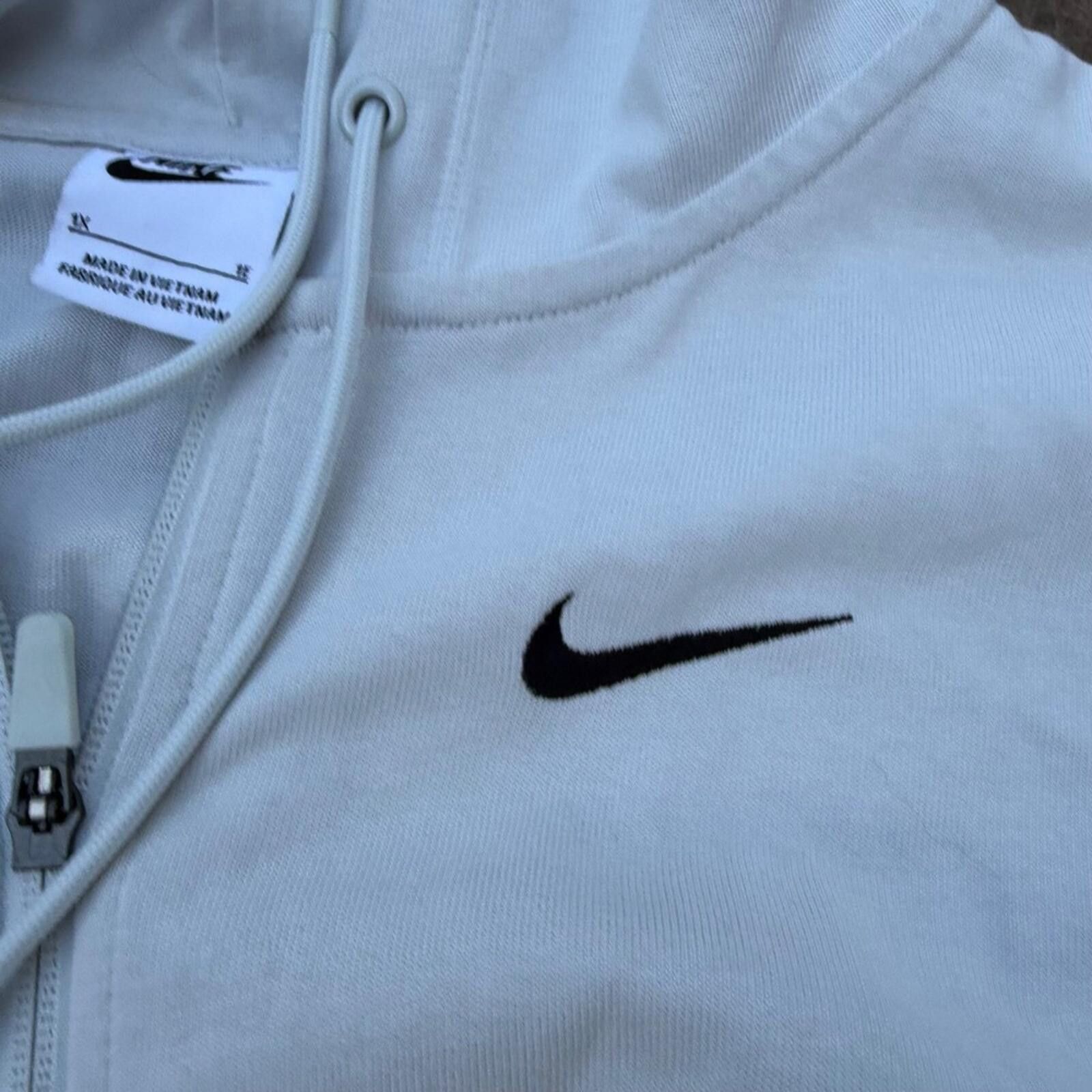 Nike Nike Womens Full Zip Hoodie Size XL / US 12-14 / IT 48-50 - 3 Thumbnail