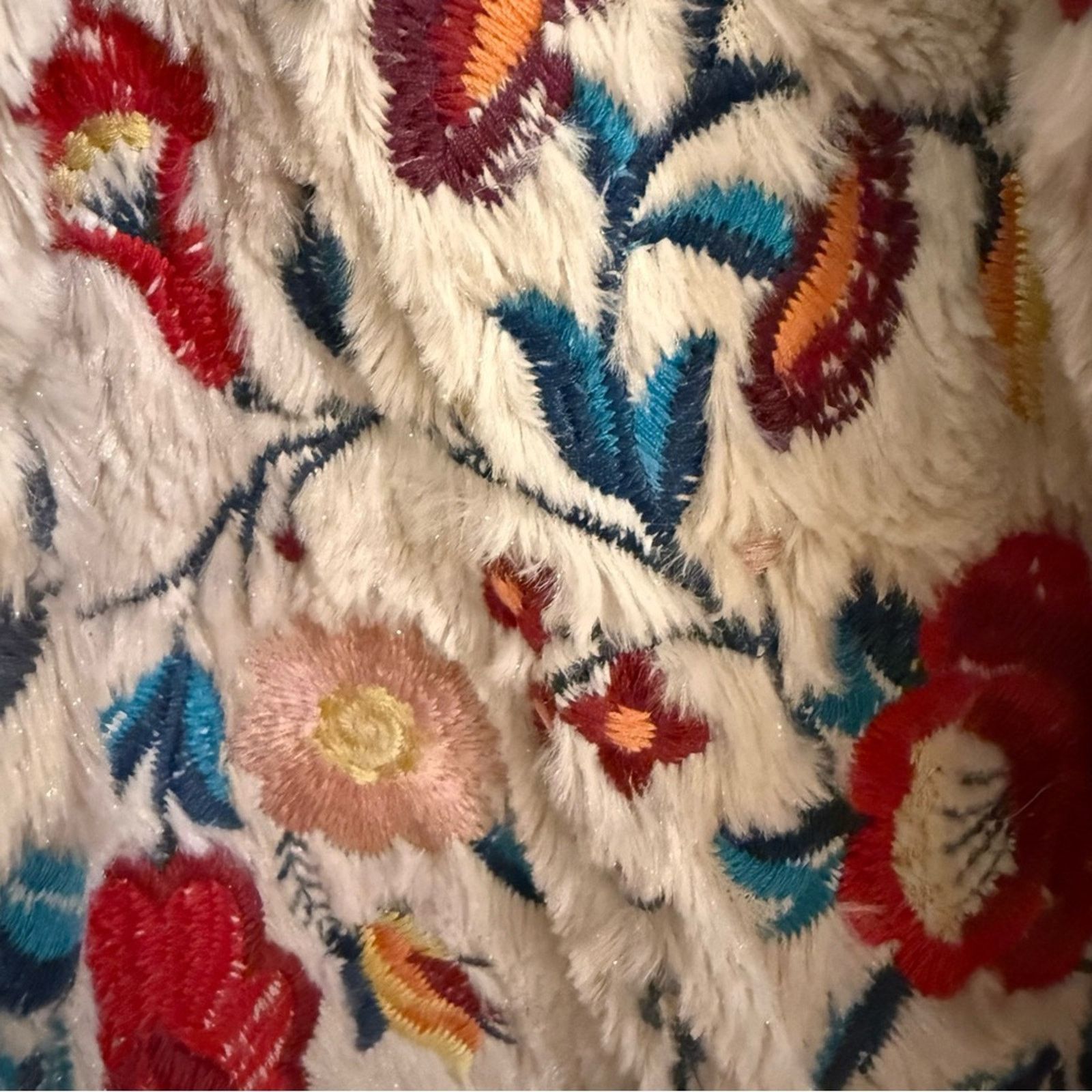 Johnny Was NWT Johnny Was Biya Floral Gena Embroidered Hooded Coat Size L / US 10 / IT 46 - 10 Thumbnail
