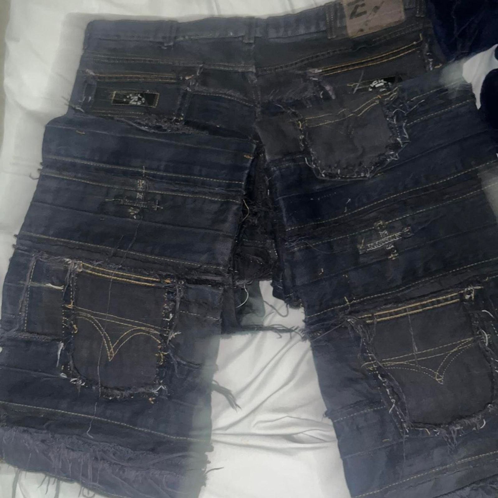 Other Black Dyed ticila 7 star rocker jeans size Size US 32 / EU 48 - 4 Thumbnail