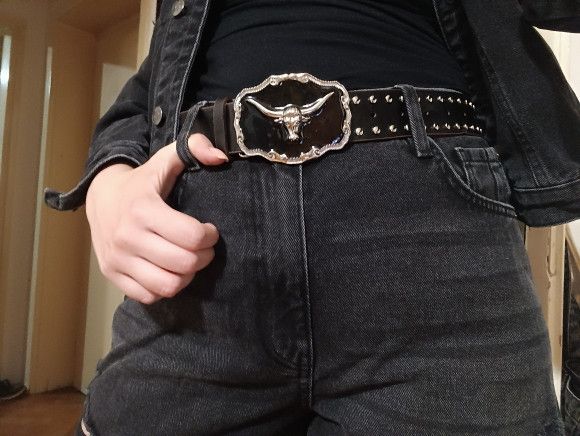 Cowboy Equipment × Vintage Stud Belt Cowgirl Size ONE SIZE - 2 Thumbnail